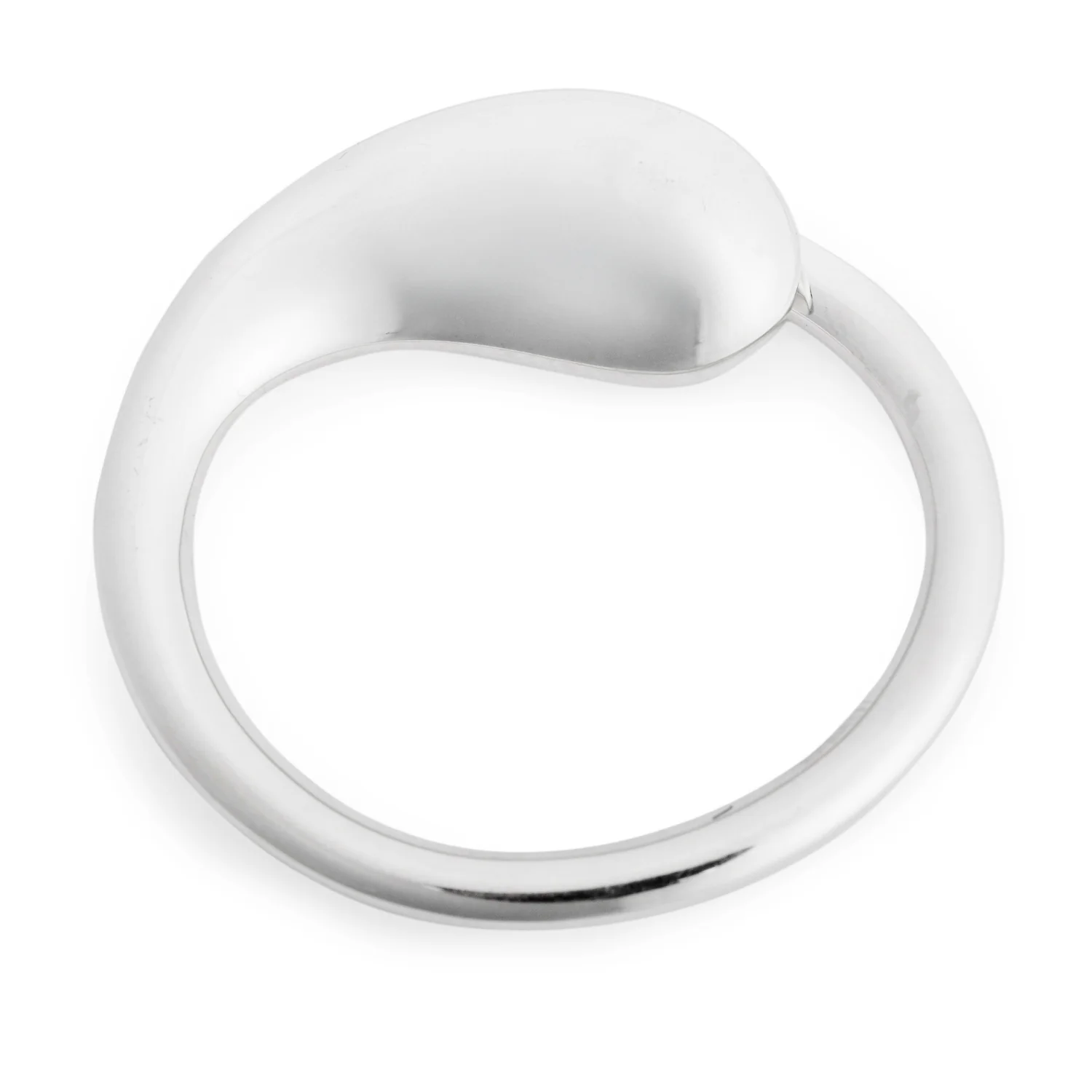 Tiffany & Co. Elsa Peretti Sterling Silver Eternal Circle Key Ring