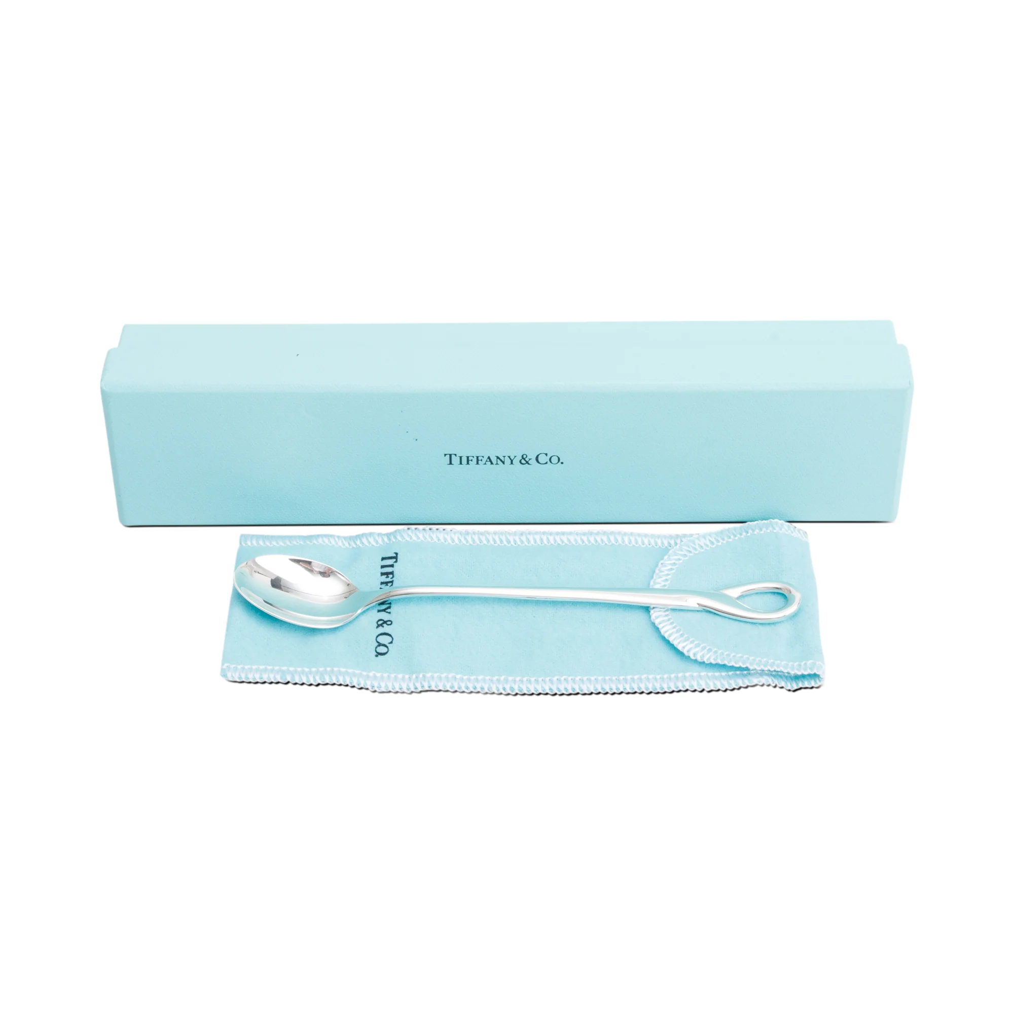 Tiffany & Co. Elsa Peretti Sterling Silver Padova Feeding Spoon w/ Box - Image 2