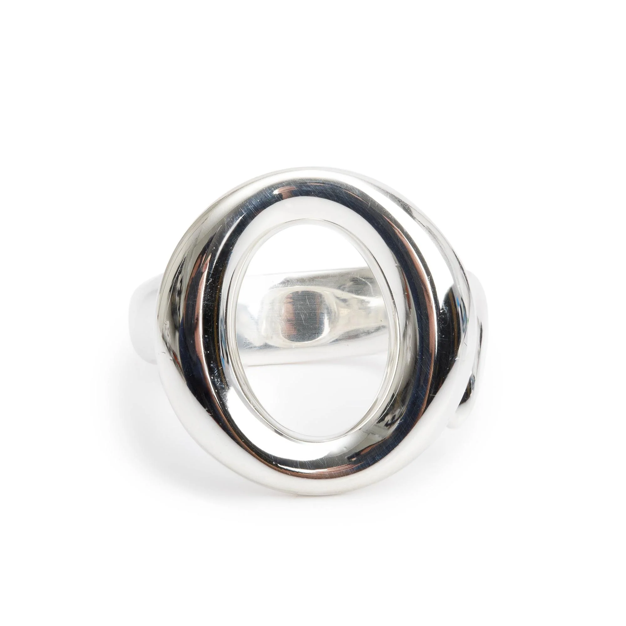 Tiffany & Co. Elsa Peretti Sterling Silver Sevillana Ring, Size 7