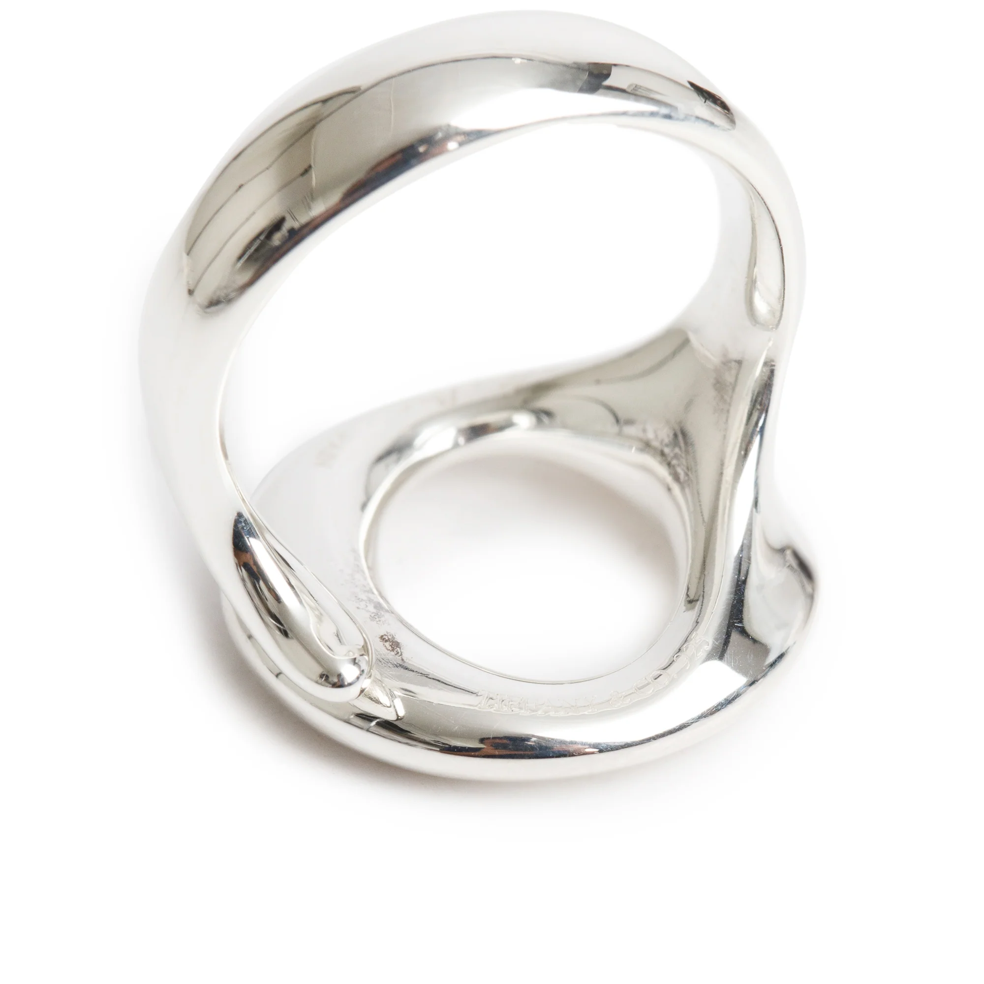 Tiffany & Co. Elsa Peretti Sterling Silver Sevillana Ring, Size 7 - Image 4