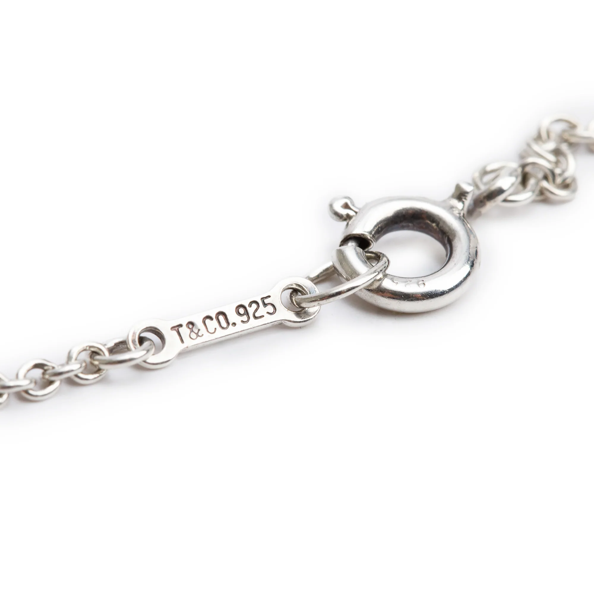 Tiffany & Co. Elsa Peretti Sterling Silver Teardrop Station Bracelet - Image 2