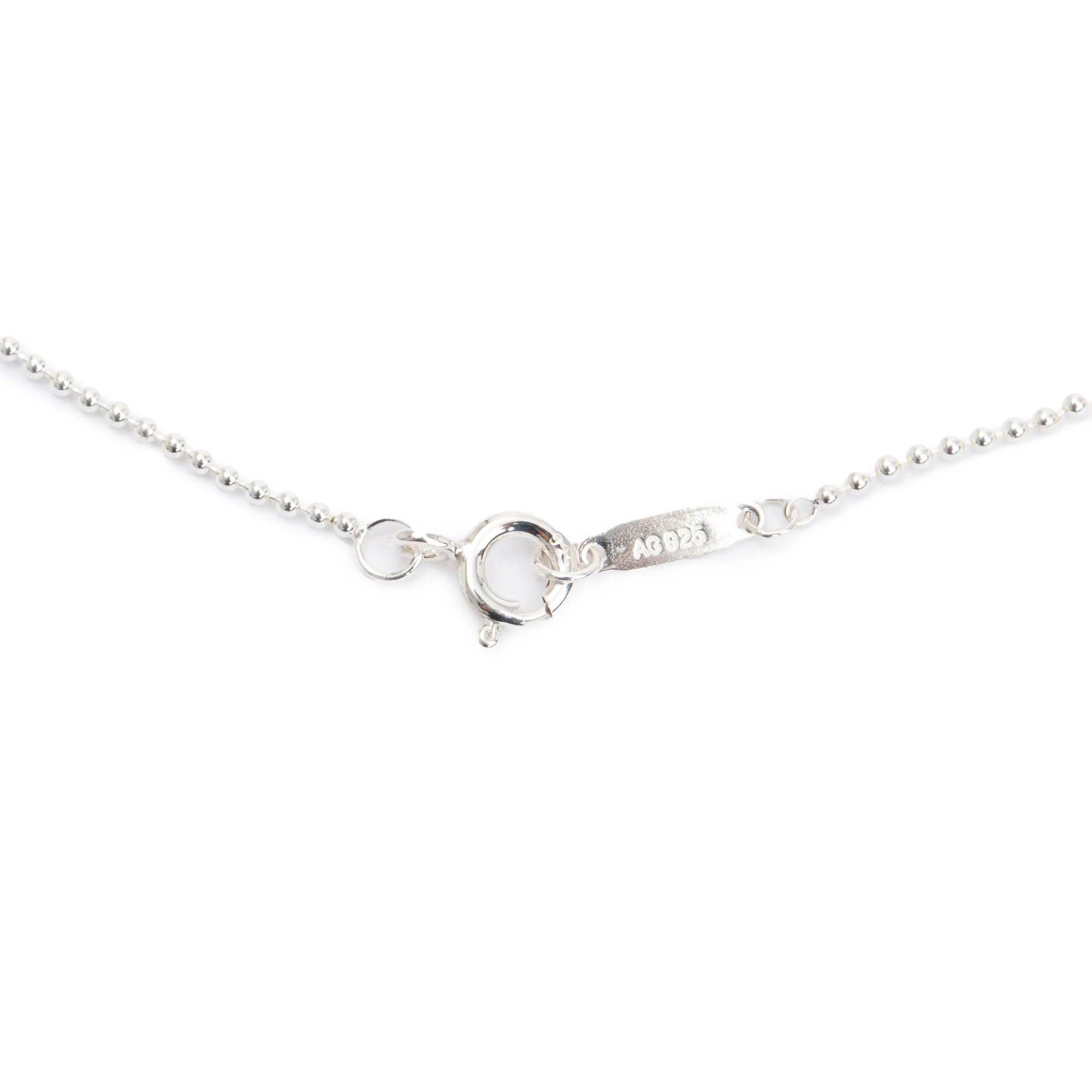 Tiffany & Co. Notes Letter 'S' Large Disc Charm Pendant Necklace - Image 4