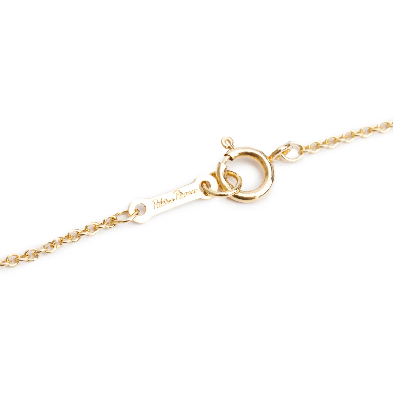Tiffany & Co. Paloma Picasso 18k Yellow Gold Small Loving Heart Pendant Necklace w/ Box - Image 5