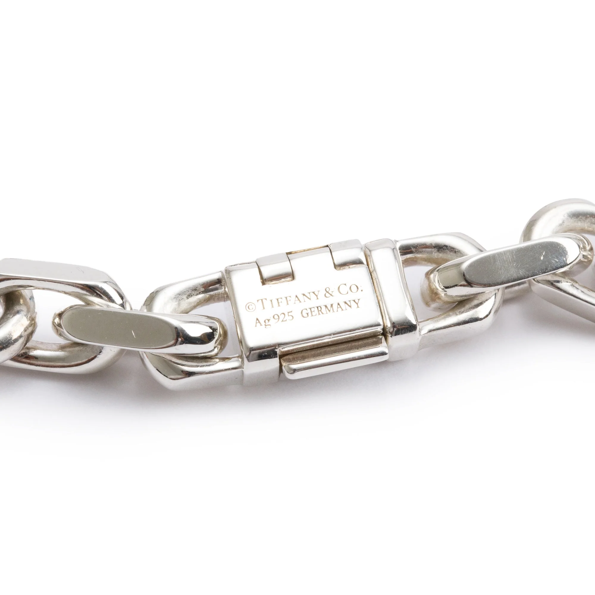 Tiffany & Co. Sterling Silver 1837 Makers I.D. Chain Bracelet w/ Box - Image 4