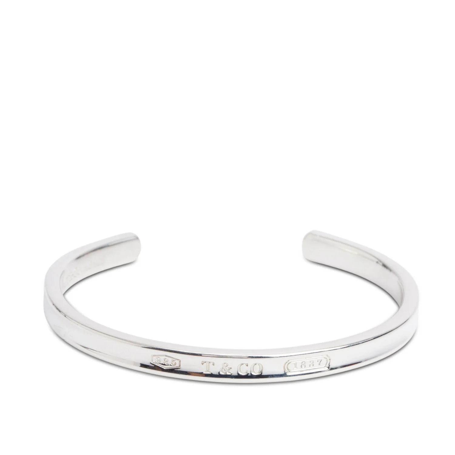 Tiffany & Co. Sterling Silver 1837 Narrow 5 MM Cuff