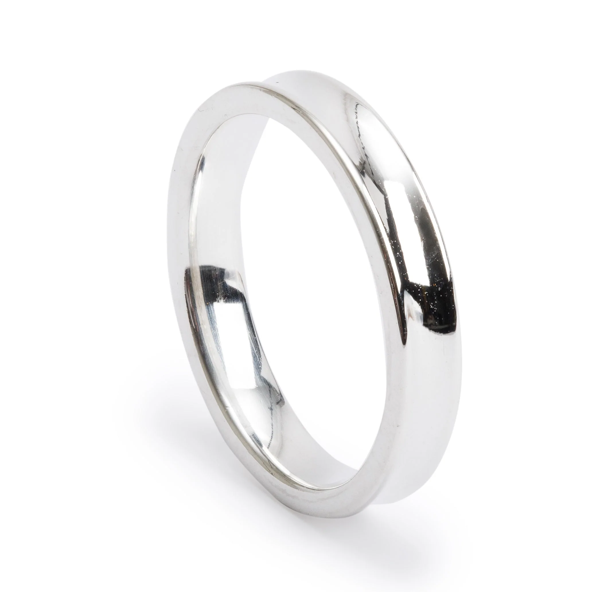 Tiffany & Co. Sterling Silver 1837 Narrow Ring, Size 9.25 - Image 2