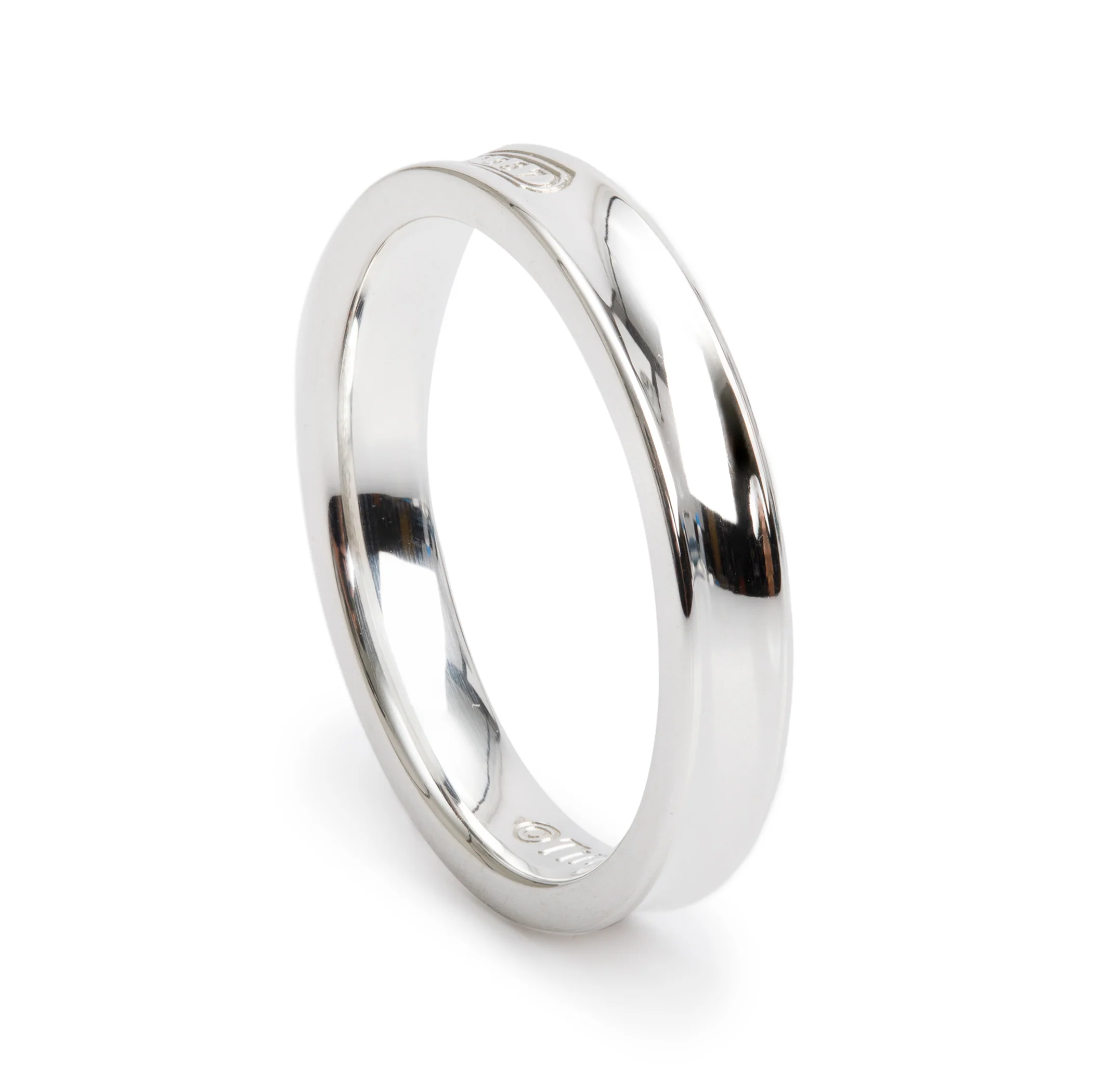 Tiffany & Co. Sterling Silver 1837 Narrow Ring, Size 9.25 - Image 2