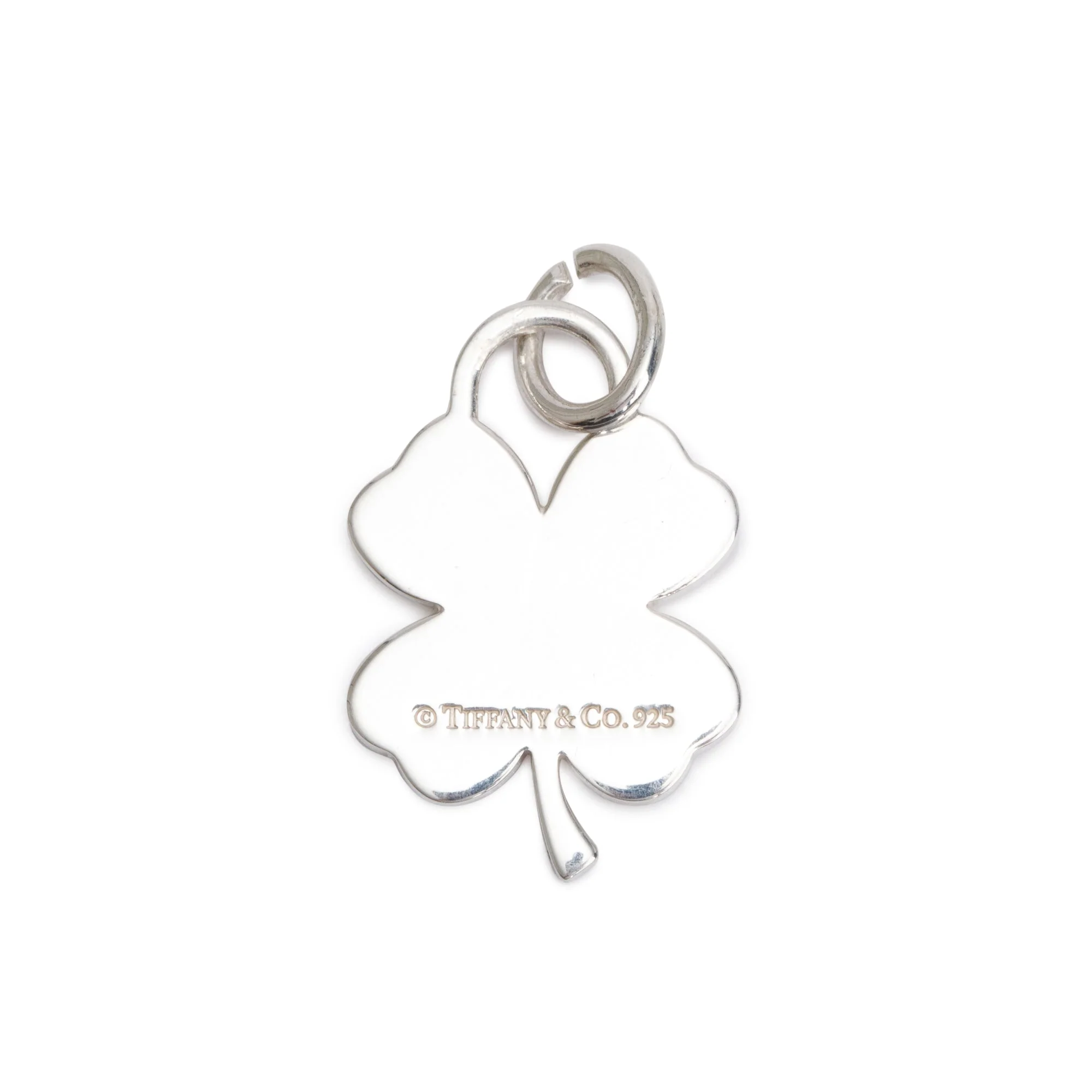 Tiffany & Co. Sterling Silver Four Leaf Clover Charm - Image 2