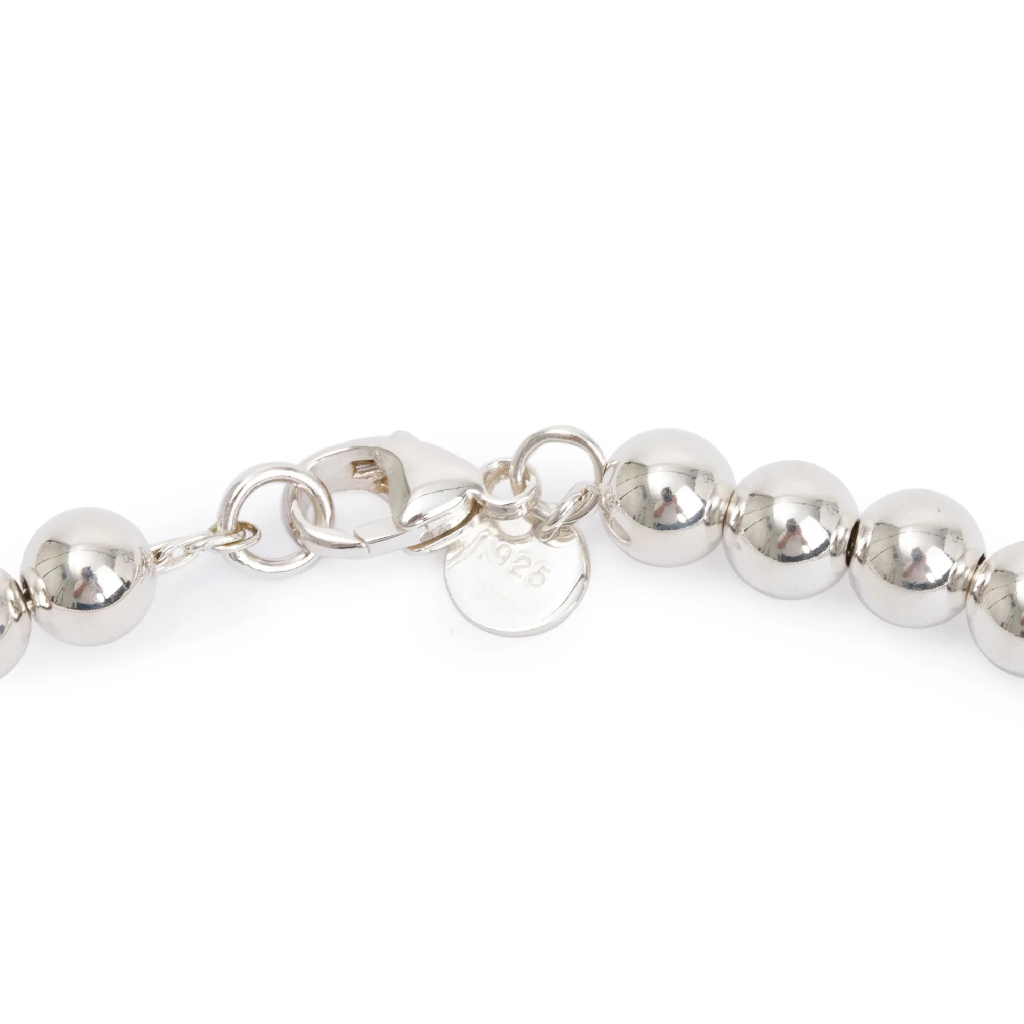 Tiffany & Co. Sterling Silver HardWear Graduated Ball Necklace - Image 3