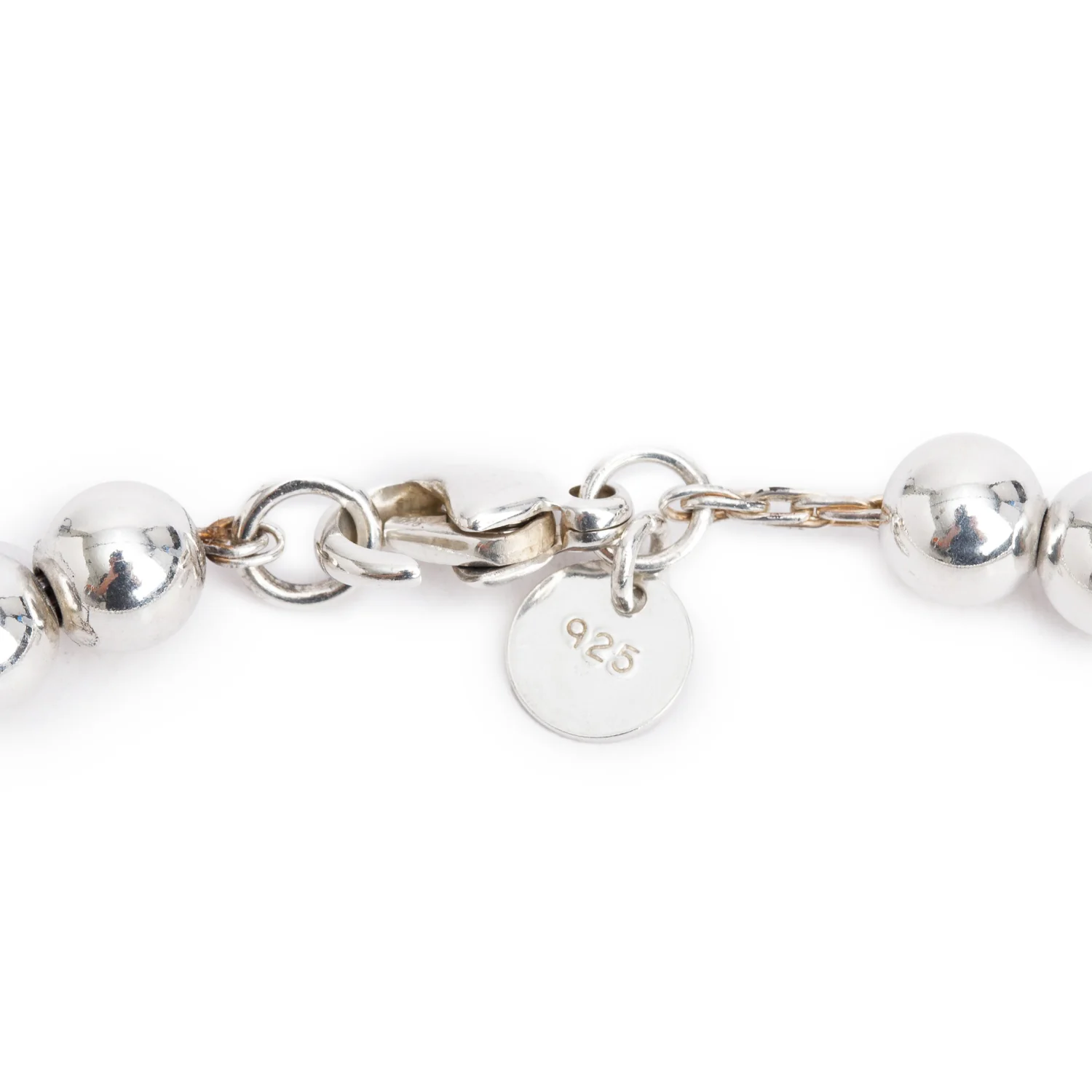 Tiffany & Co. Sterling Silver HardWear Graduated Ball Necklace - Image 3