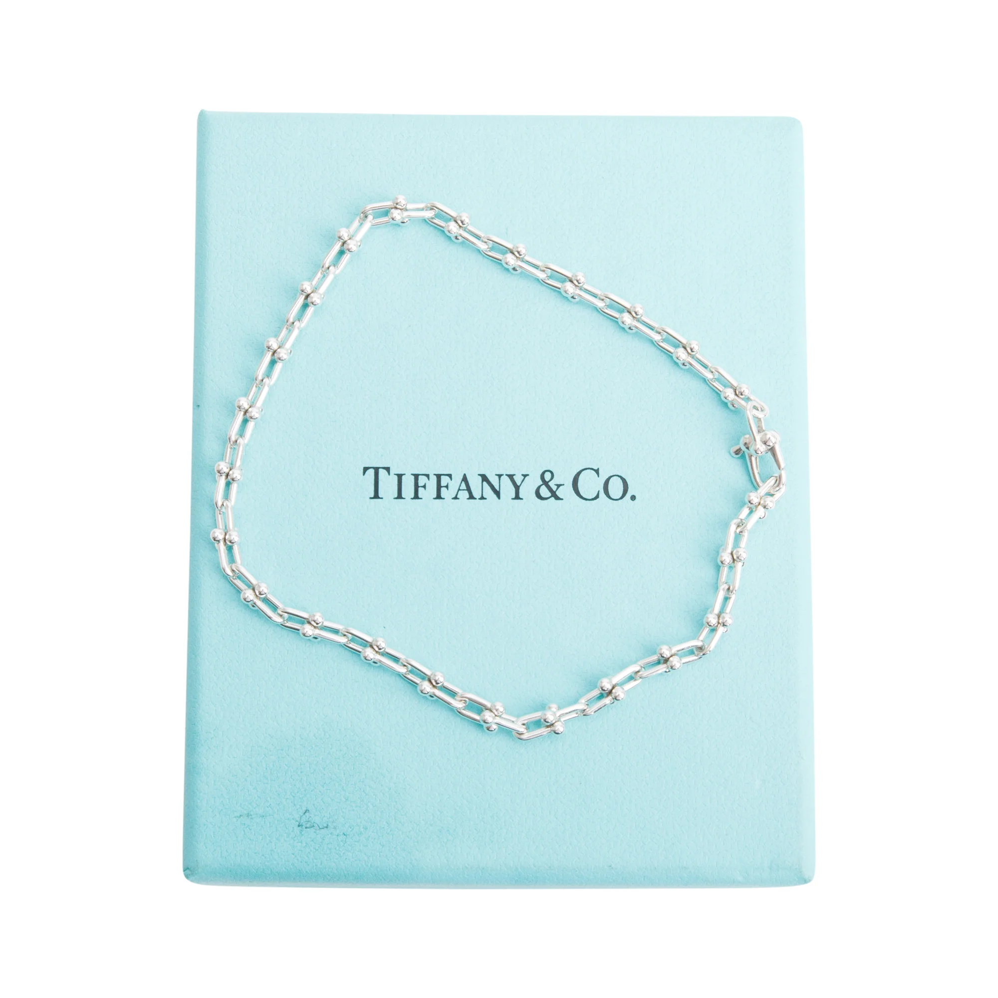 Tiffany & Co. Sterling Silver HardWear Micro Link Bracelet w/ Box - Image 2