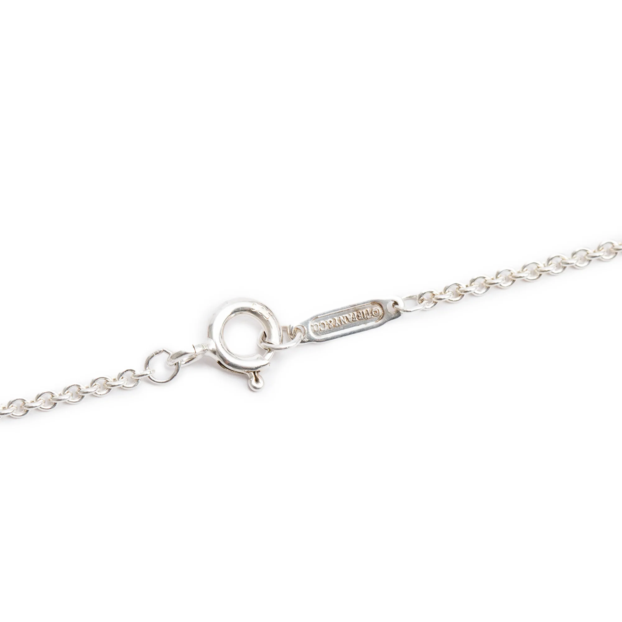 Tiffany & Co. Sterling Silver Horseshoe Pendant Necklace - Image 3