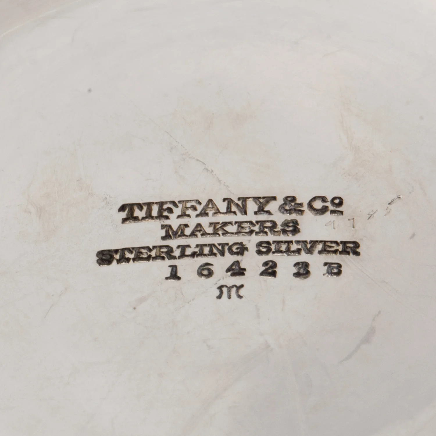 Tiffany & Co. Sterling Silver Makers Swing Handle Sweet Bowl Basket - Image 2