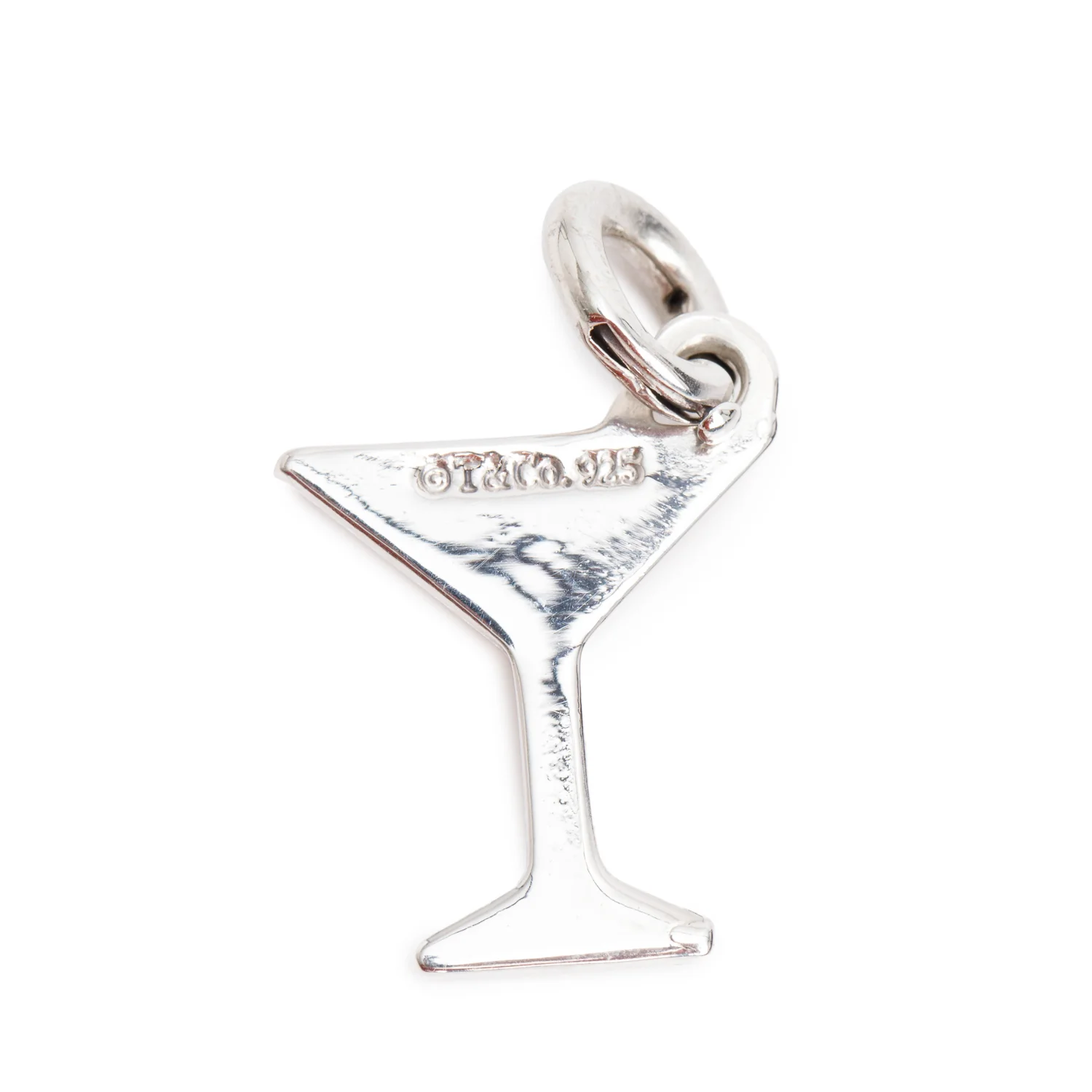 Tiffany & Co. Sterling Silver Martini Glass Charm - Image 2