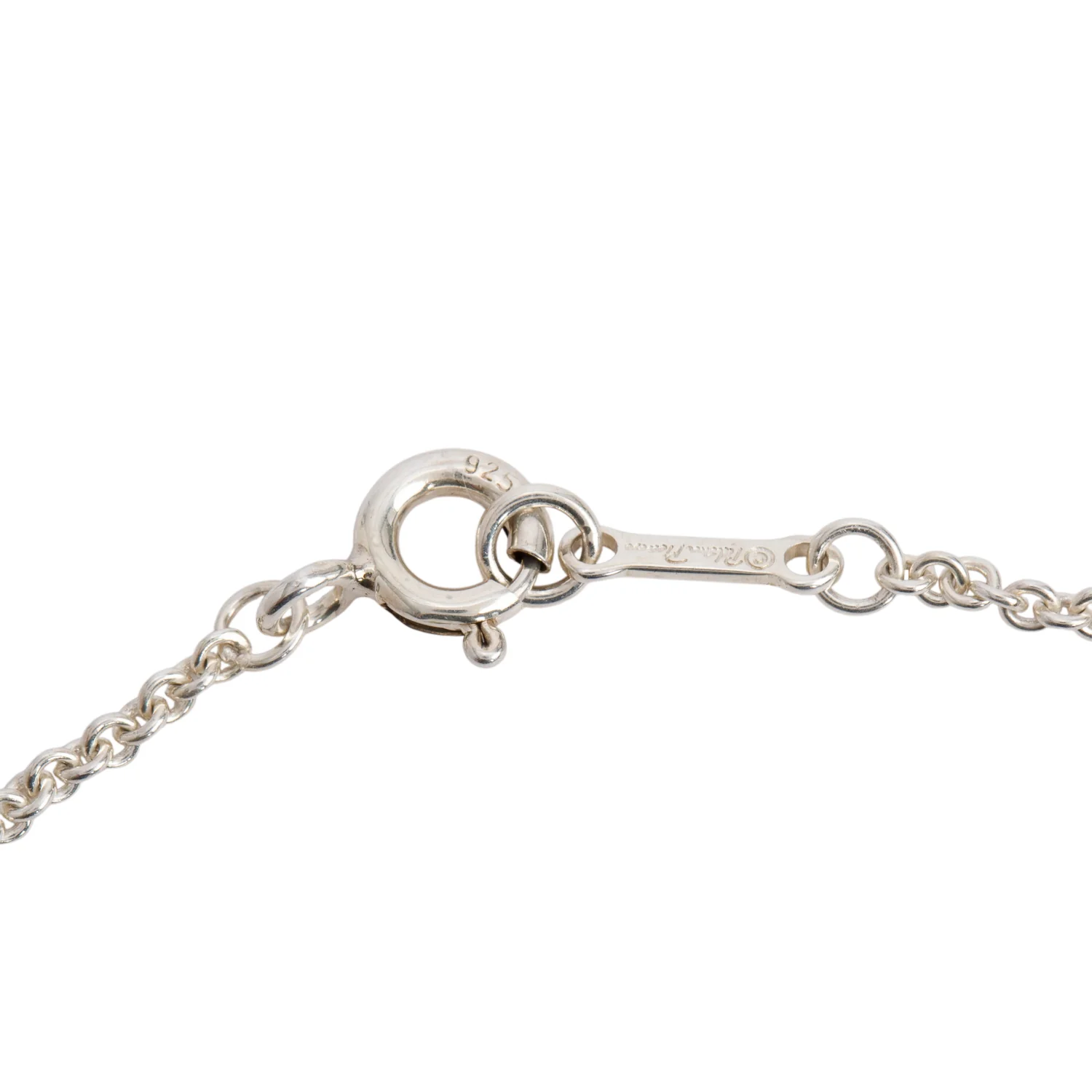 Tiffany & Co. Sterling Silver Paloma Picasso's Hammered Cross Bracelet - Image 2