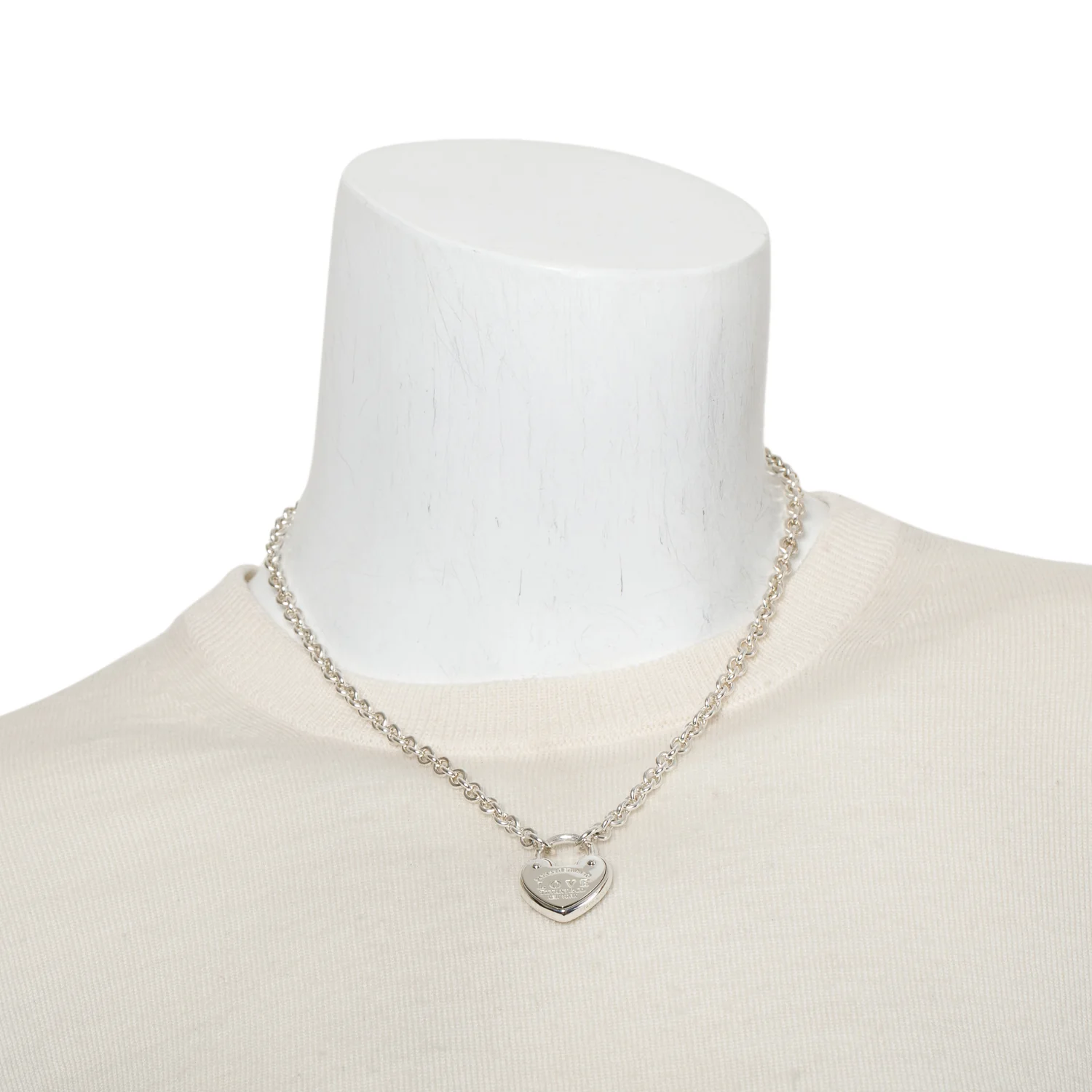 Tiffany & Co. Sterling Silver Return to Tiffany Love Lock Necklace - Image 2