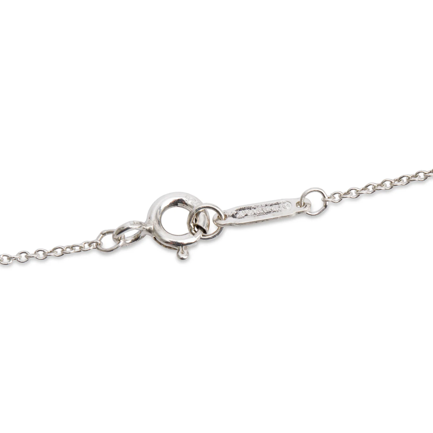 Tiffany & Co. Sterling Silver & Rubedo Metal 1837 Interlocking Circles Pendant Necklace - Image 3