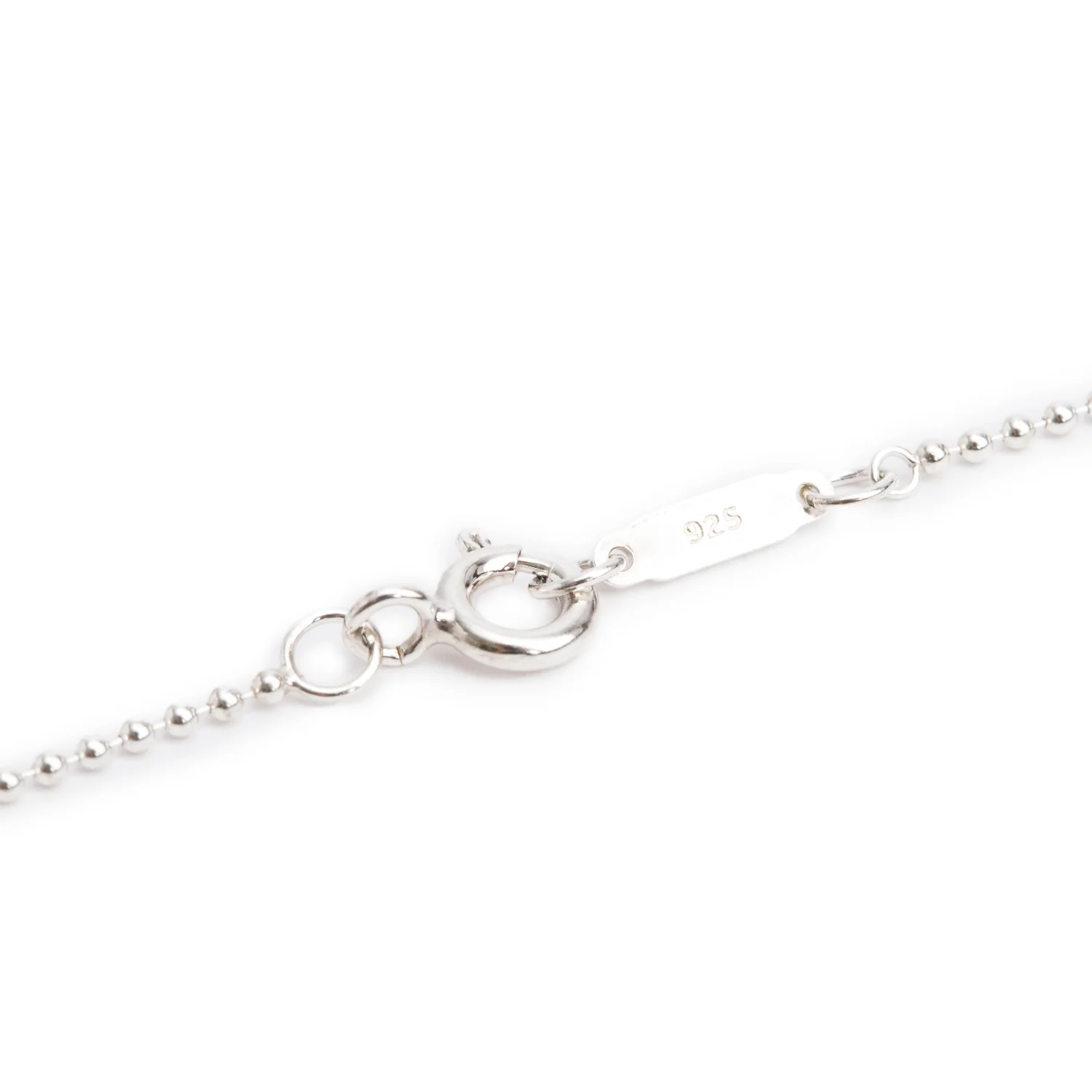Tiffany & Co. Sterling Silver Small Oval Key Pendant Necklace - Image 3