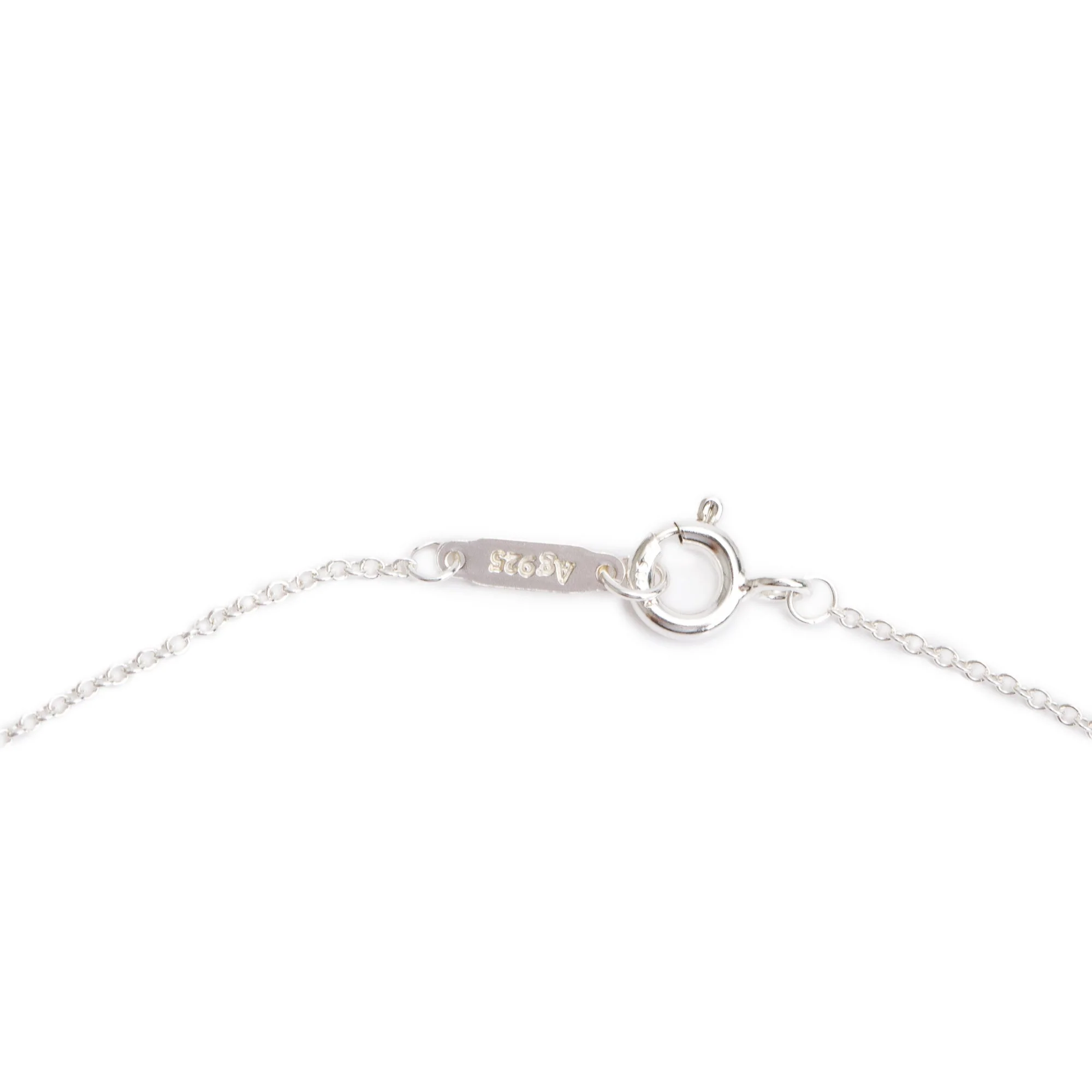 Tiffany & Co. Sterling Silver Twist Knot Pendant Necklace - Image 4