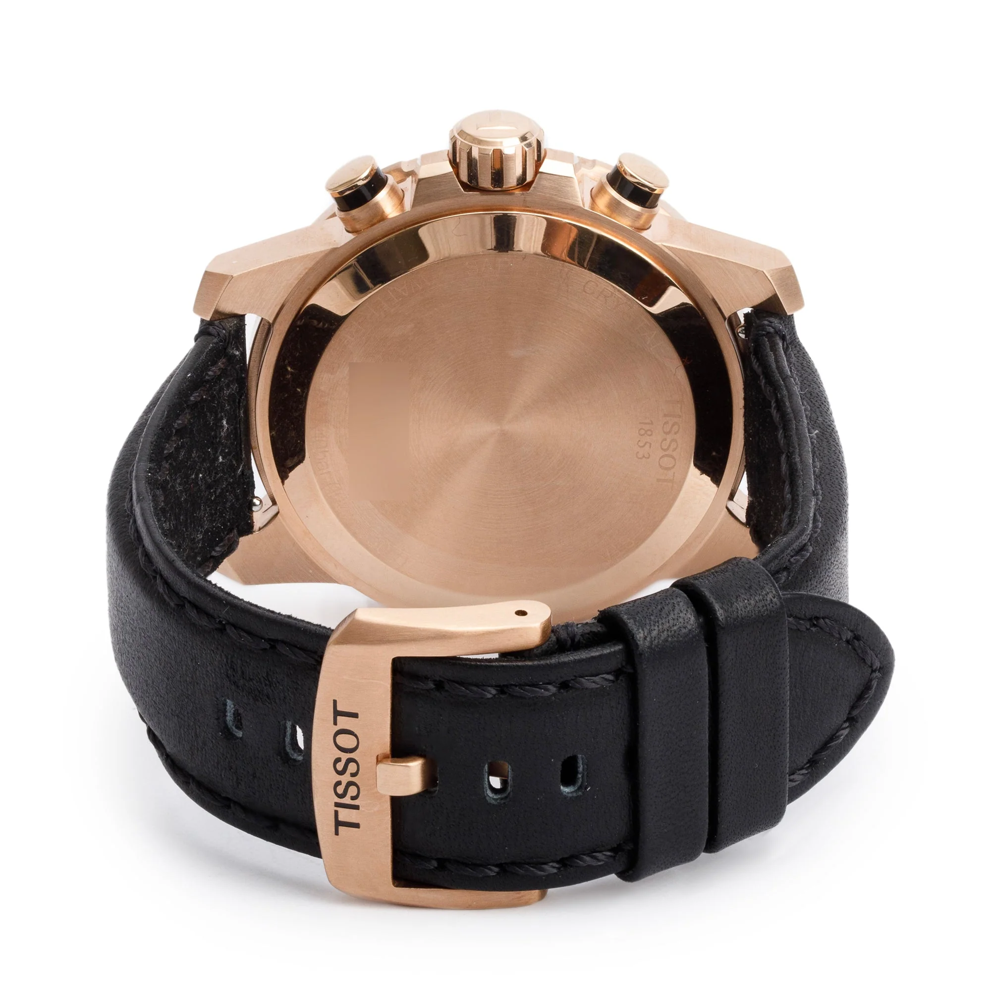 Tissot Rose Gold-Plated Stainless Steel Supersport 45.5 MM Quartz Watch w/ Box & Papers - Image 4