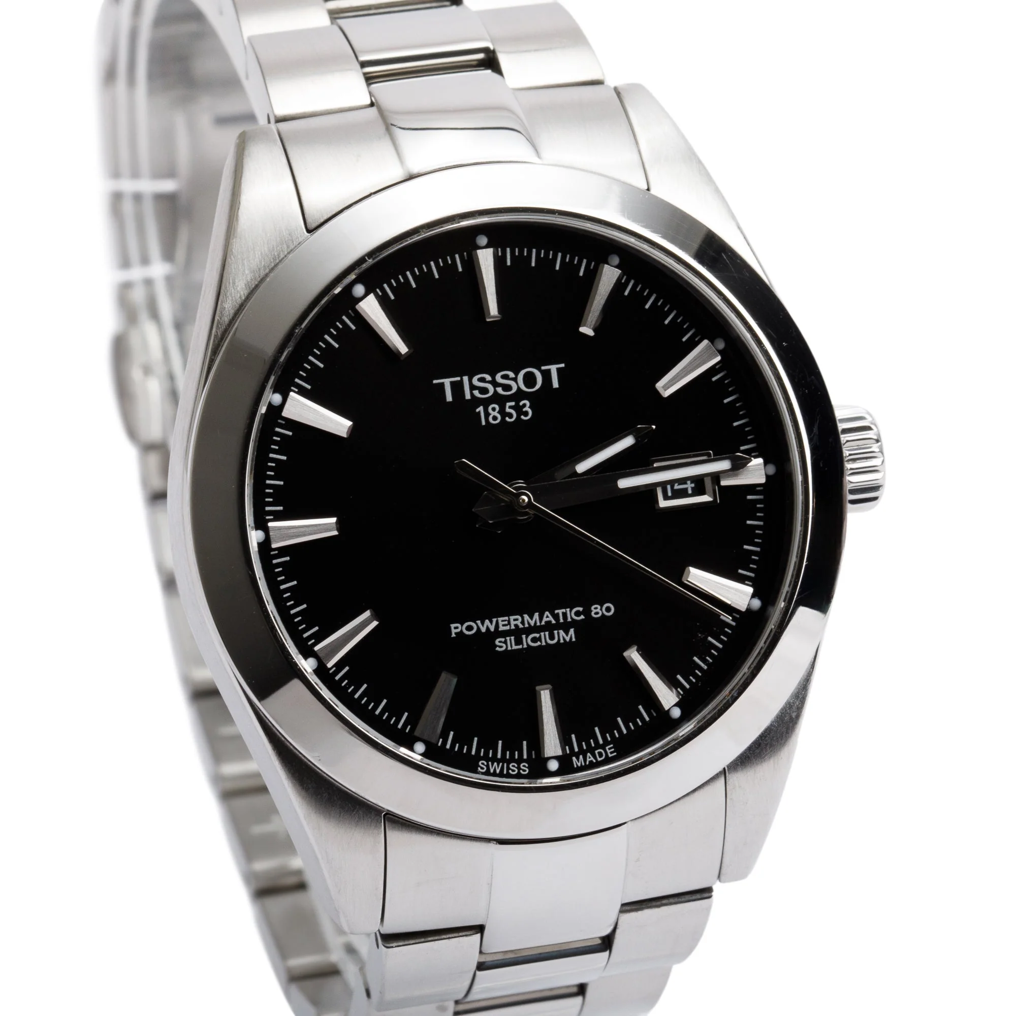 Tissot Stainless Steel Powermatic 80 Silicium 40 MM Automatic Watch - Image 2