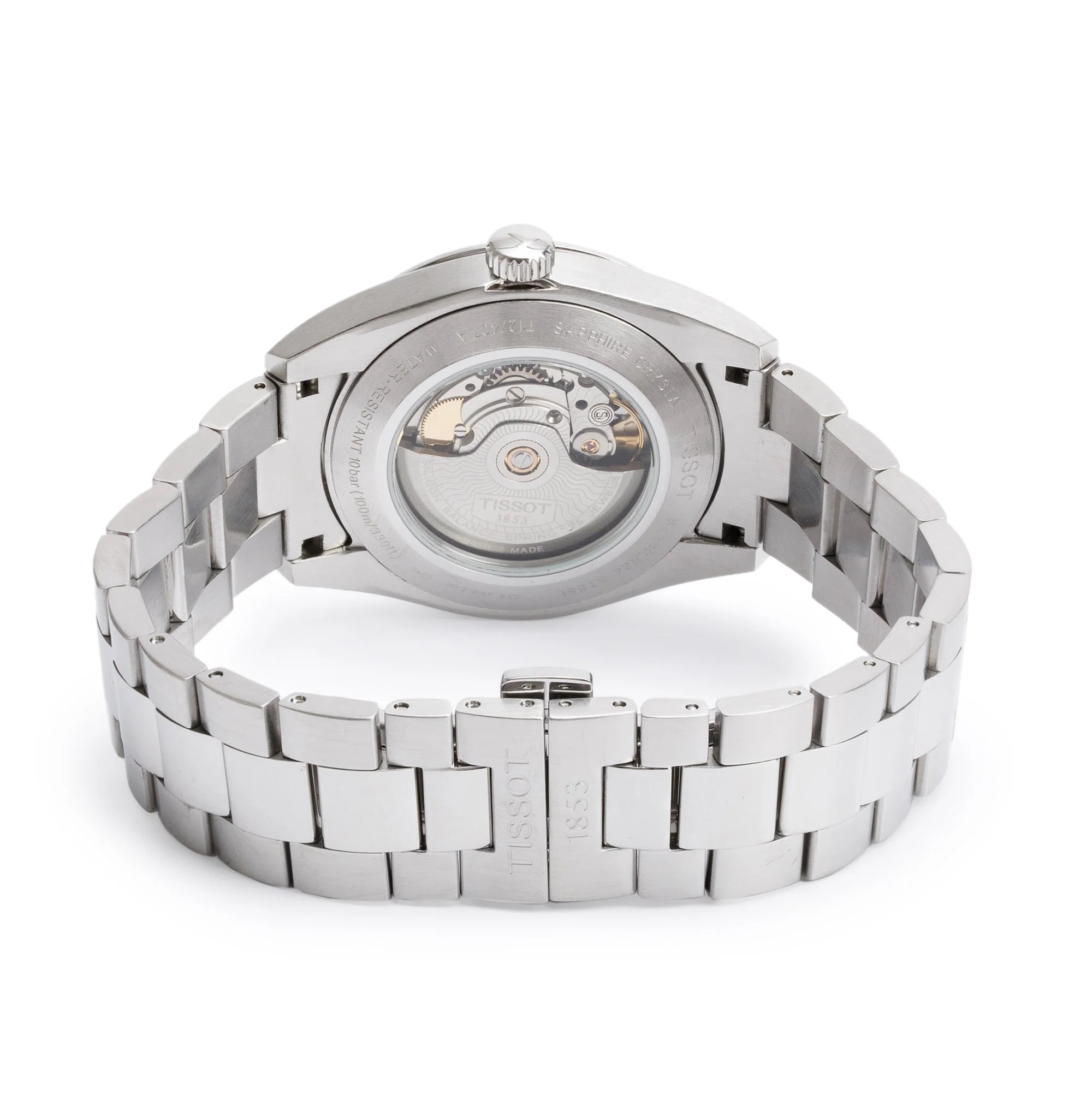 Tissot Stainless Steel Powermatic 80 Silicium 40 MM Automatic Watch - Image 3