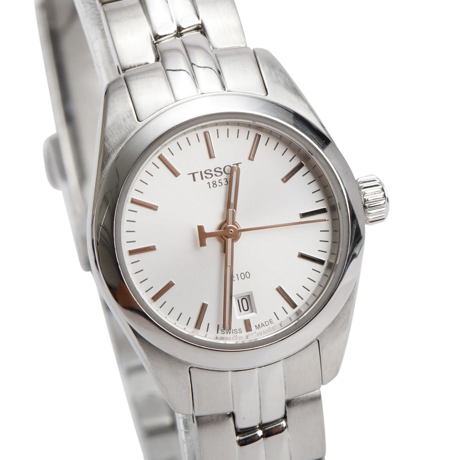 Tissot Stainless Steel PR 100 Lady Small 25 MM Quartz Watch - Image 2