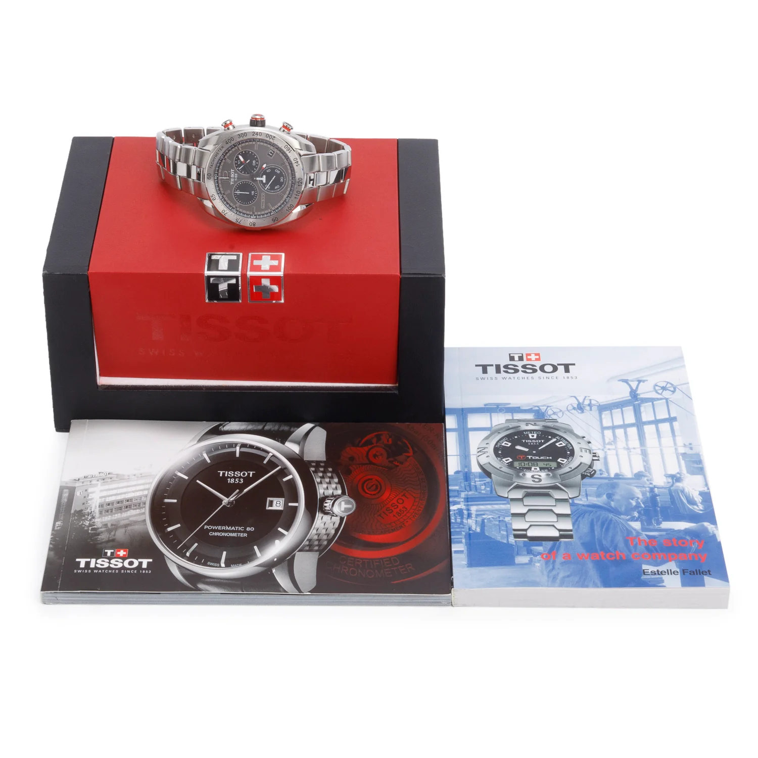 Tissot Stainless Steel PRS 330 4 MM Chronograph Quartz Watch w/ Box & Papers - Image 2