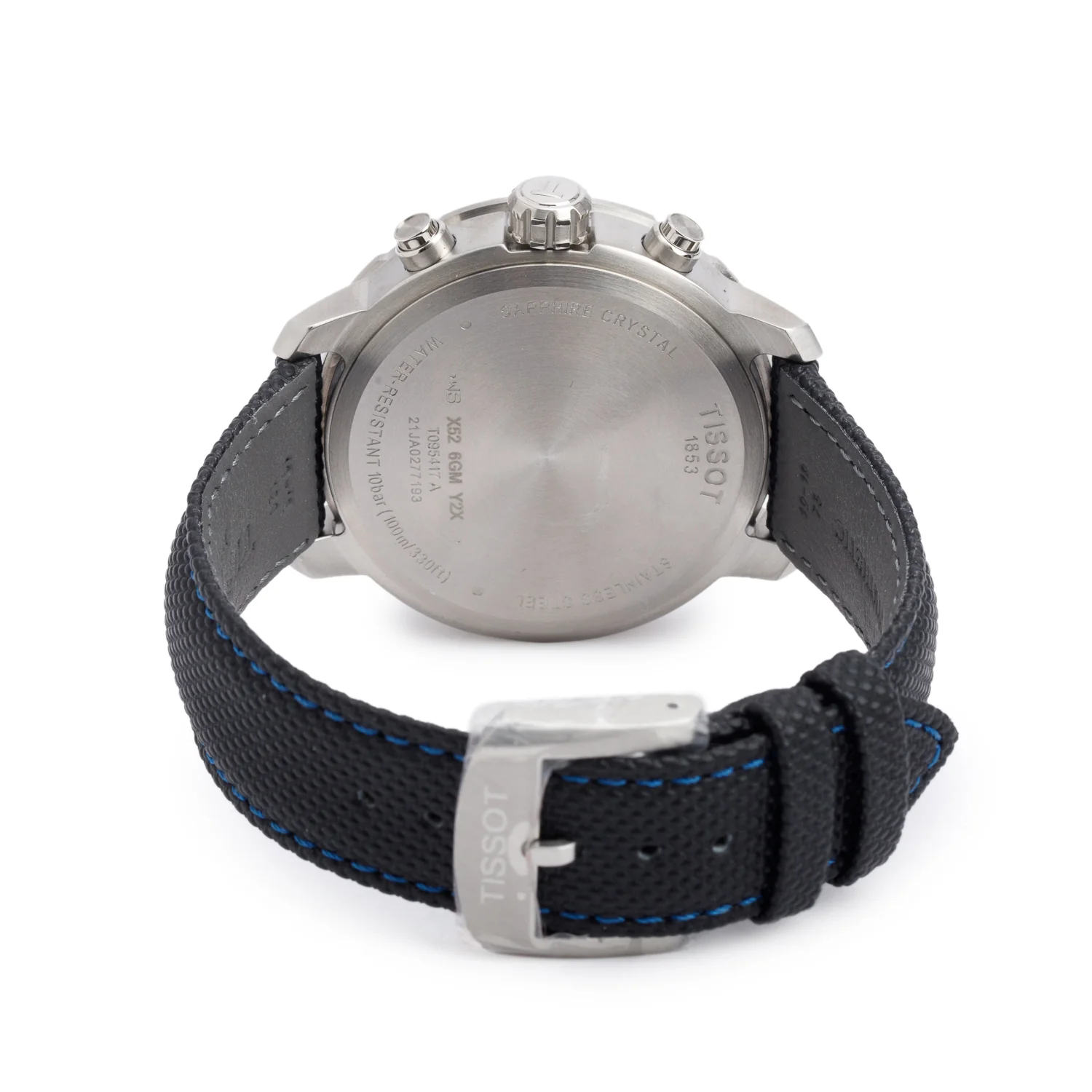 Tissot Stainless Steel Quickster 42 MM Chronograph Quartz Watch White Dial w/ Box - Image 4