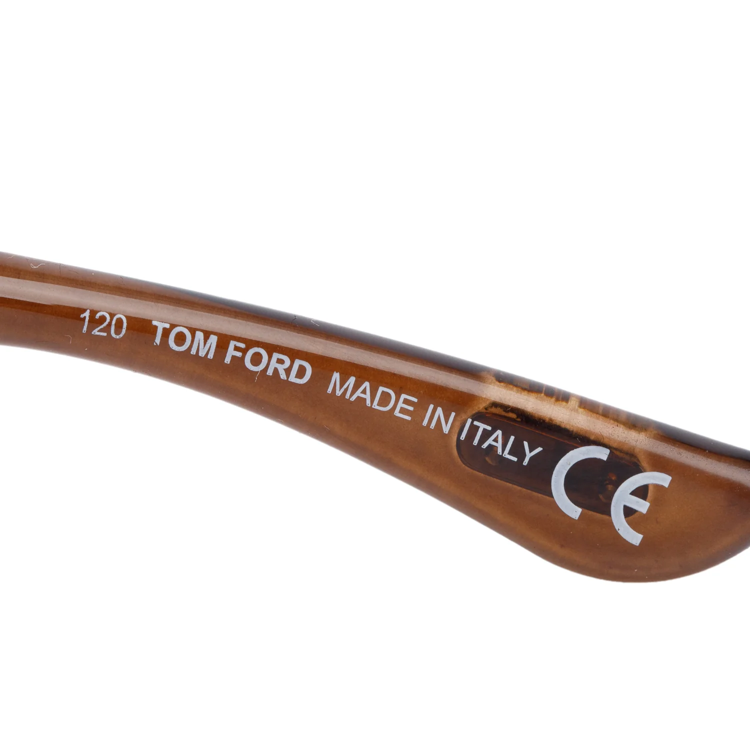 Tom Ford TF74 Brown Acetate Simone Bamboo Oversized Sunglasses w/ Case - Image 5