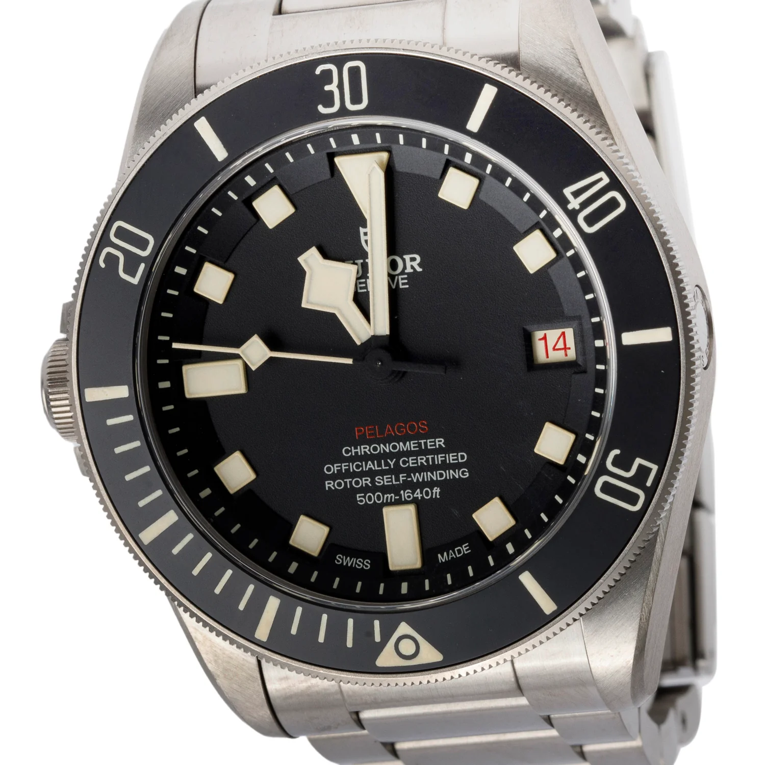 Tudor 2023 Titanium Pelagos 42 MM Automatic Watch Black Dial 25610TNL w/ Box, Papers & Extra Strap - Image 3