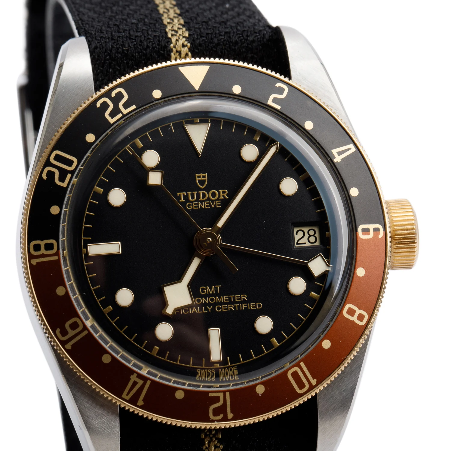 Tudor 2025 Stainless Steel Black Bay 'Root Beer' GMT 41 MM Automatic Watch Black Dial 79833MN w/ Box & Papers - Image 3