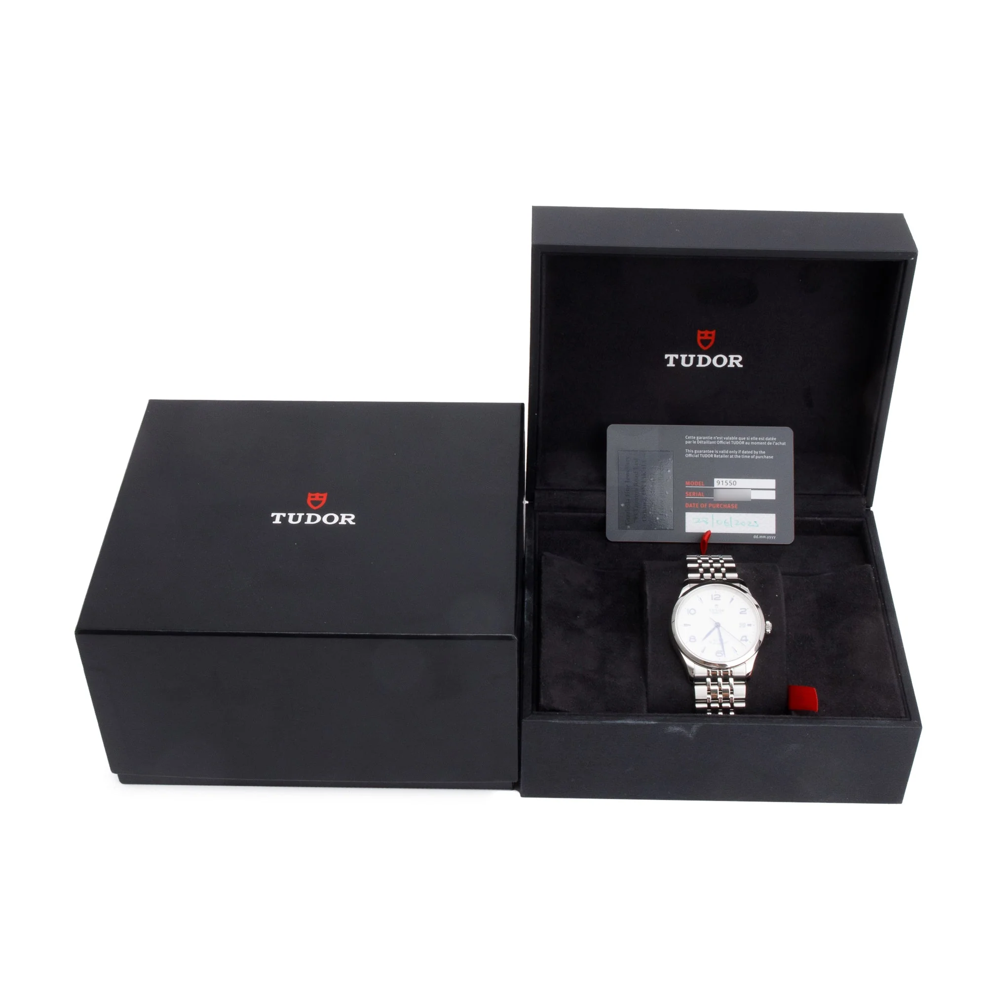 Tudor Stainless Steel 1926 39 MM Automatic Watch w/ Box & Papers - Image 2