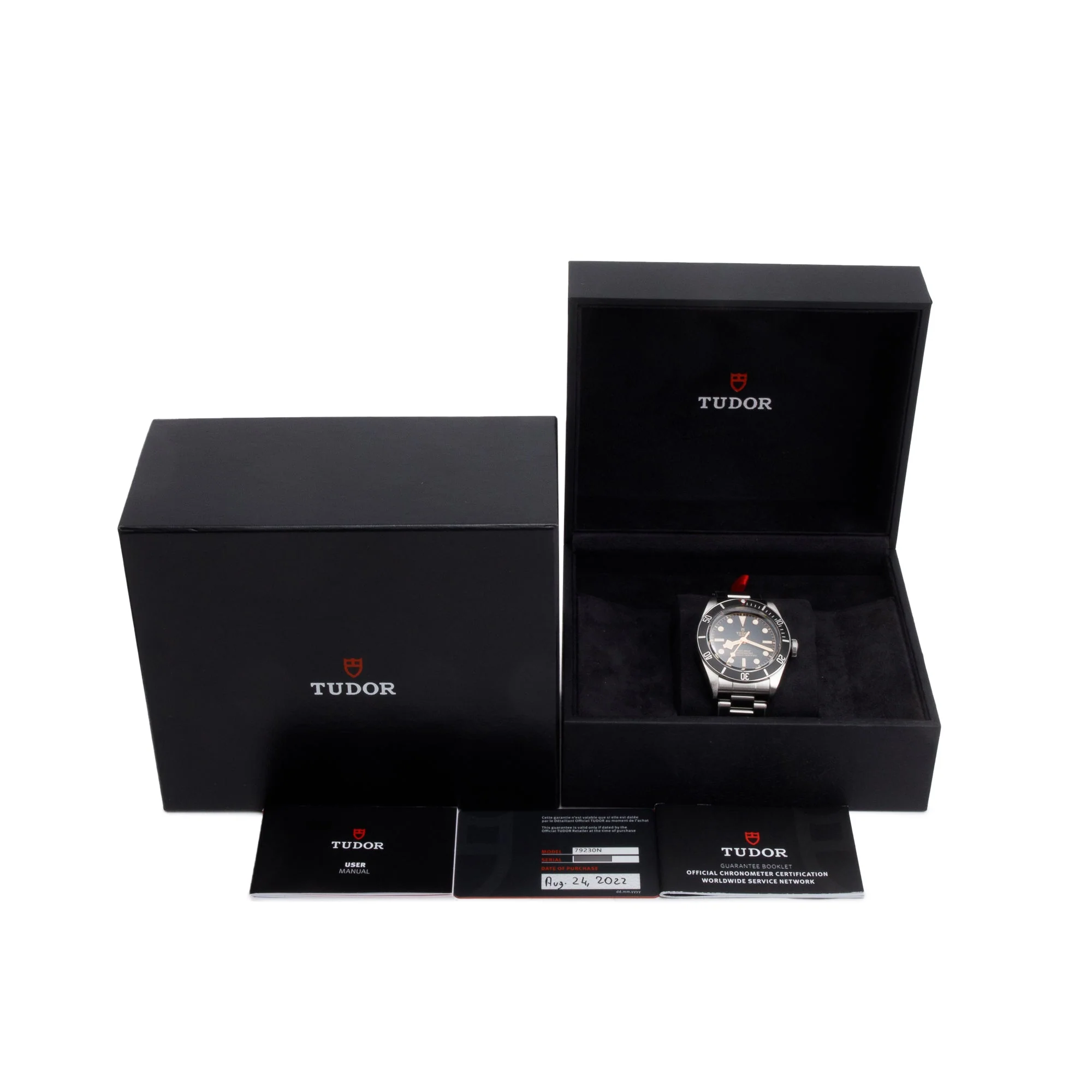 Tudor Stainless Steel Black Bay 41 MM Automatic Watch 79230N w/ Box & Papers - Image 2