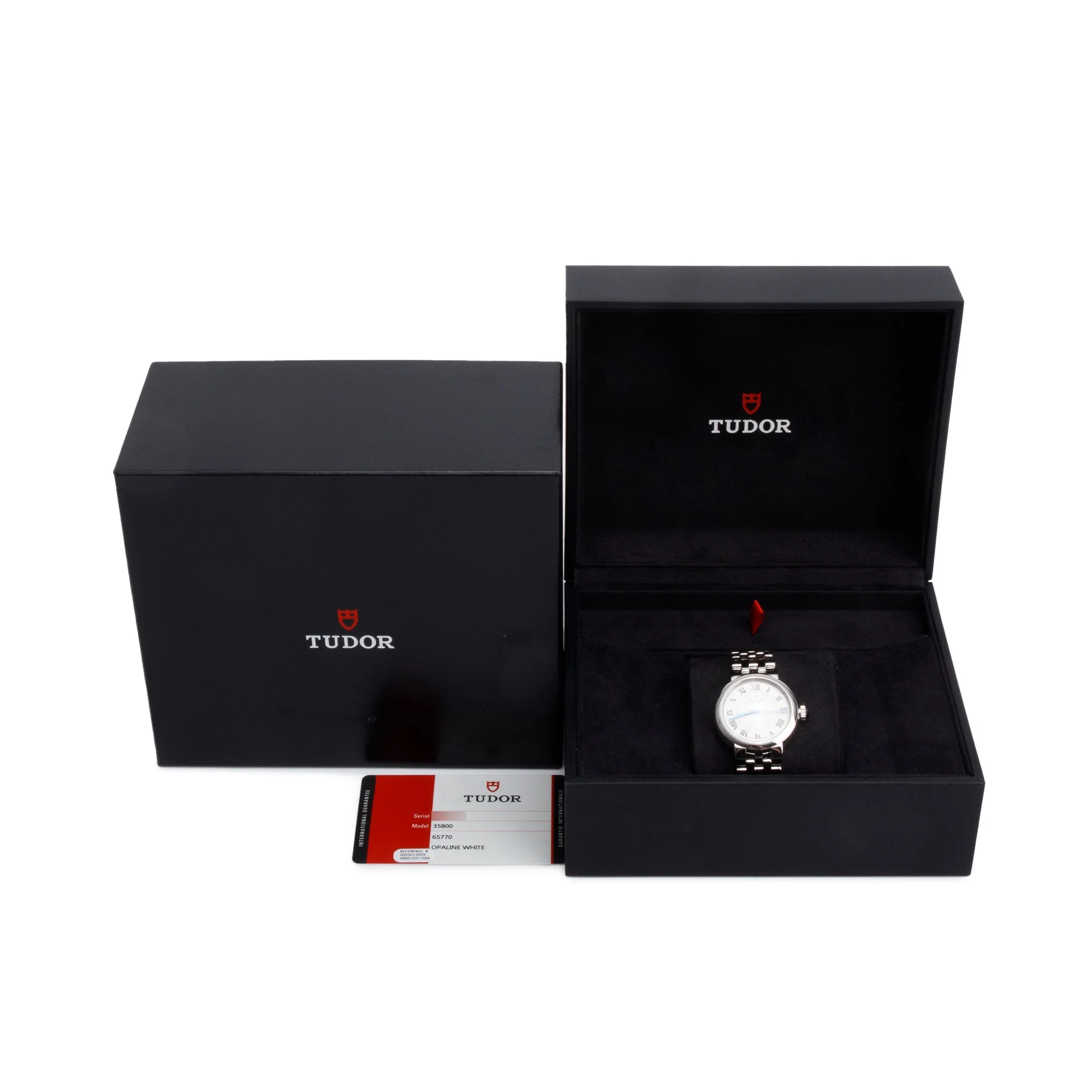 Tudor Stainless Steel Clair de Rose 34 MM Automatic Watch 35800 w/ Box & Papers - Image 2