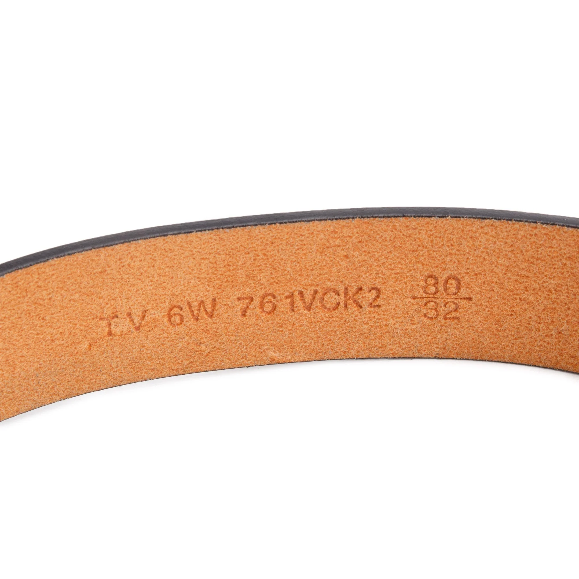 Valentino Brown Calfskin Vlogo Signature 30 MM Leather Belt, 80 32 - Image 2
