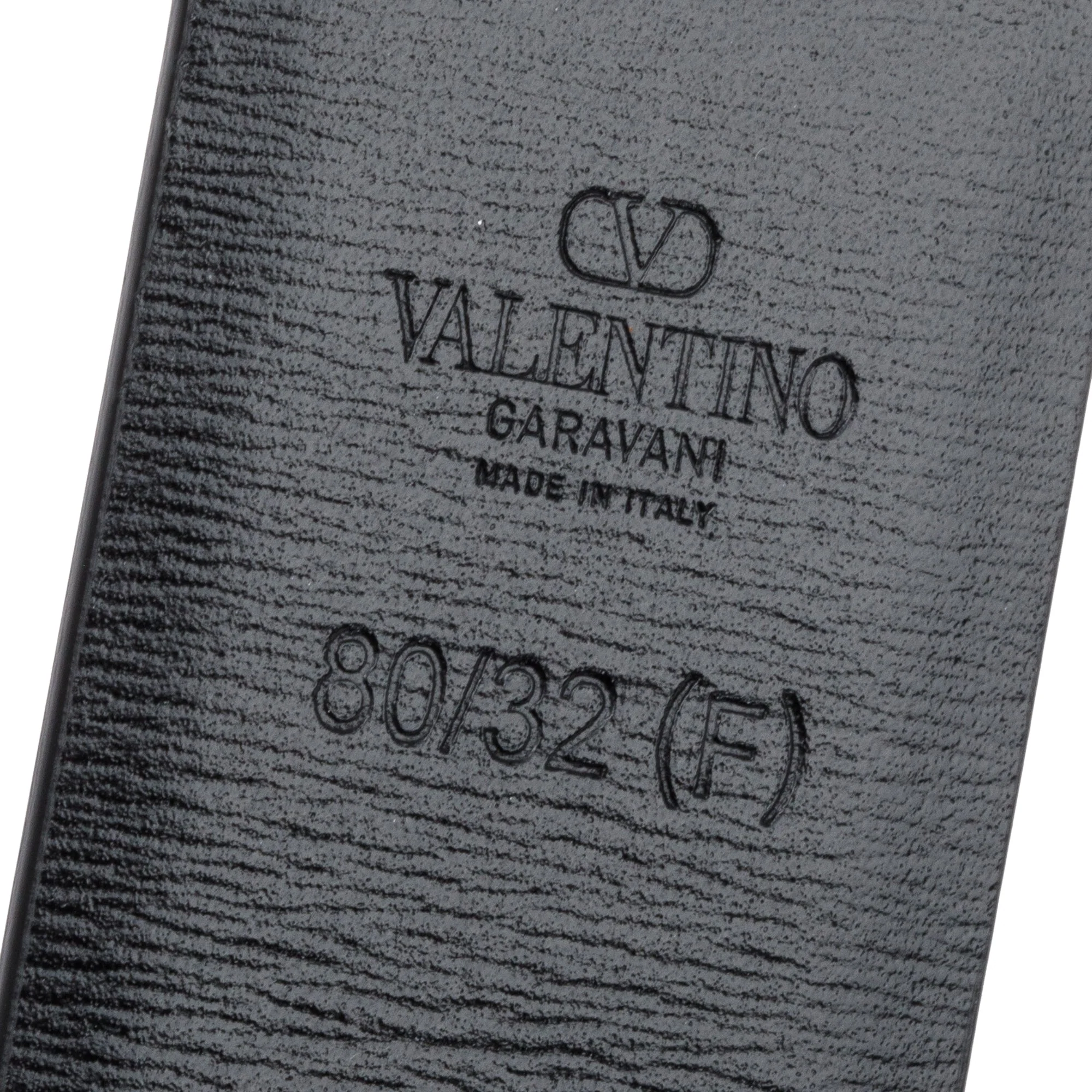 Valentino Saddle Brown/Black Calfskin Reversible Vlogo Signature 30 MM Leather Belt, 80 32 - Image 3