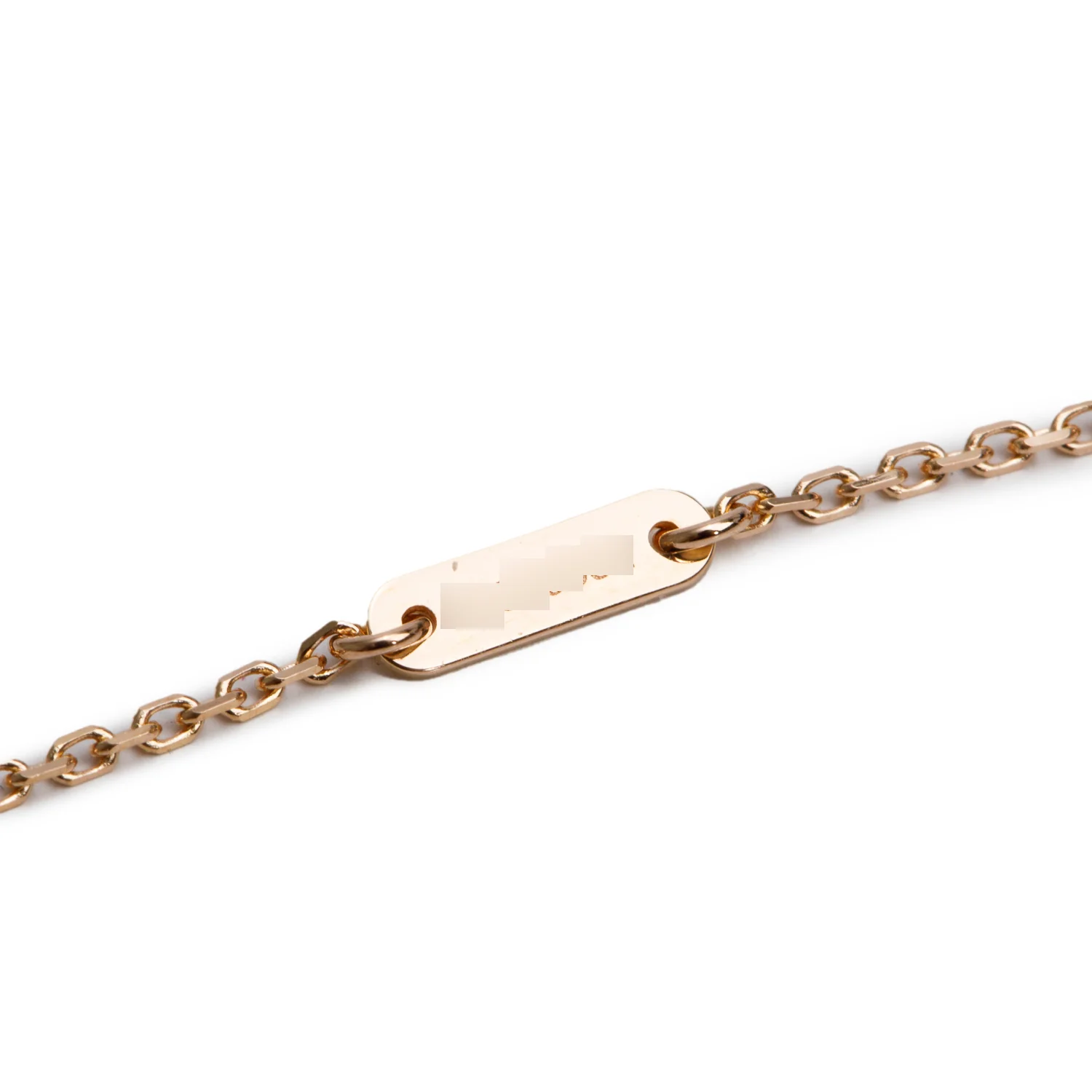 Van Cleef & Arpels 18k Rose Gold Sweet Alhambra Carnelian Pendant Necklace w/ Box & Certificate - Image 6