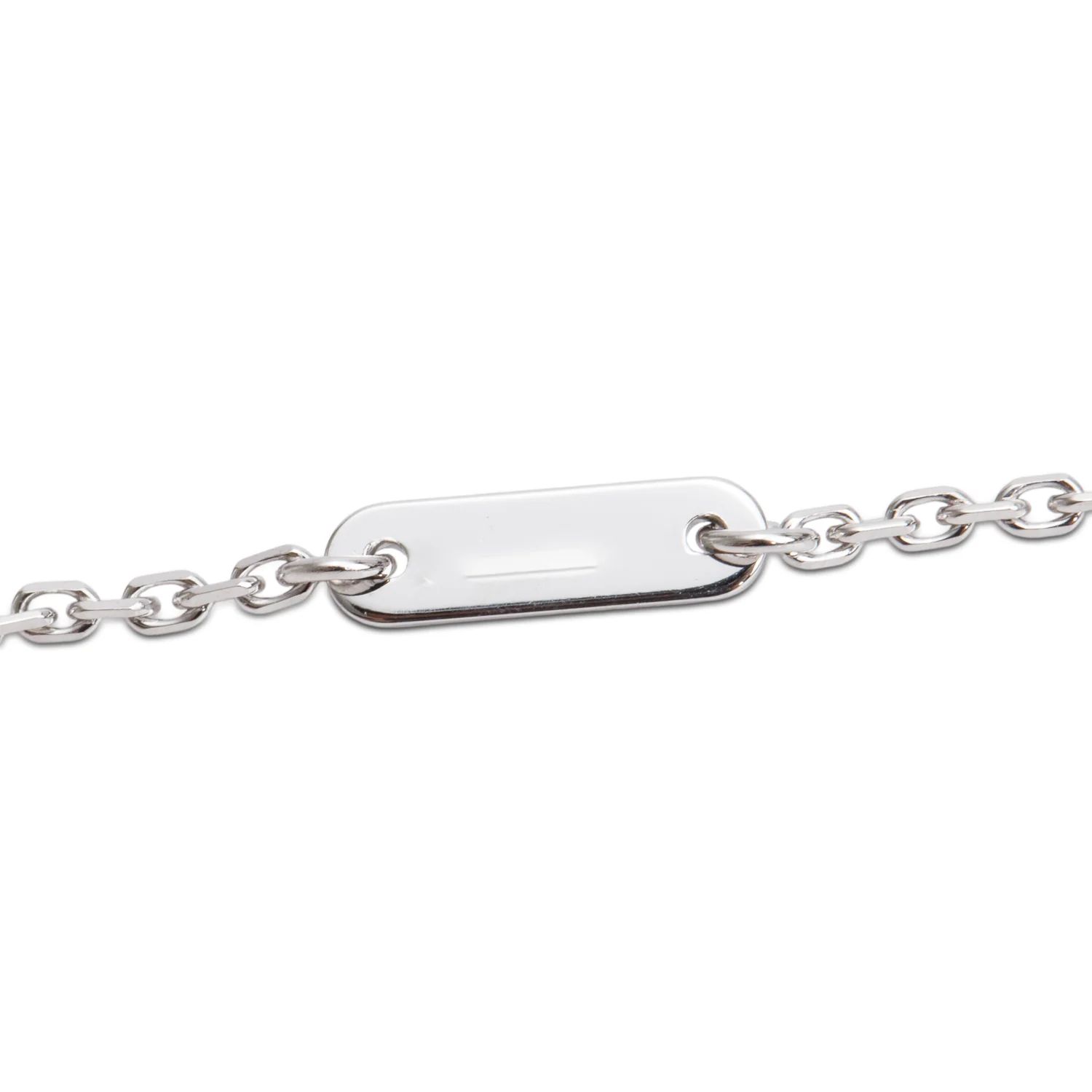 Van Cleef & Arpels 18k White Gold Diamond Frivole Pendant Necklace, Mini Model w/ Box, Receipt & Certificate - Image 5