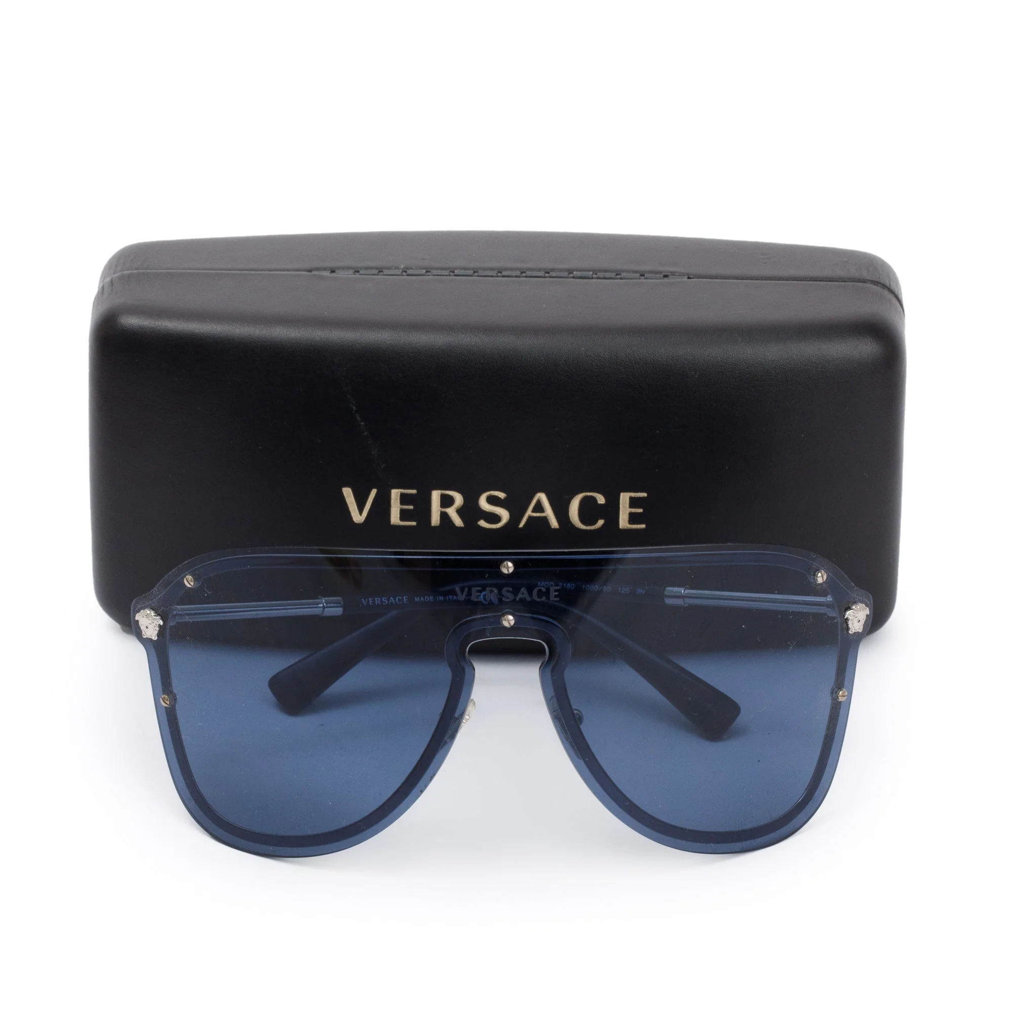 Versace 2180 Frenergy Medusa Shield Sunglasses w/ Case - Image 2