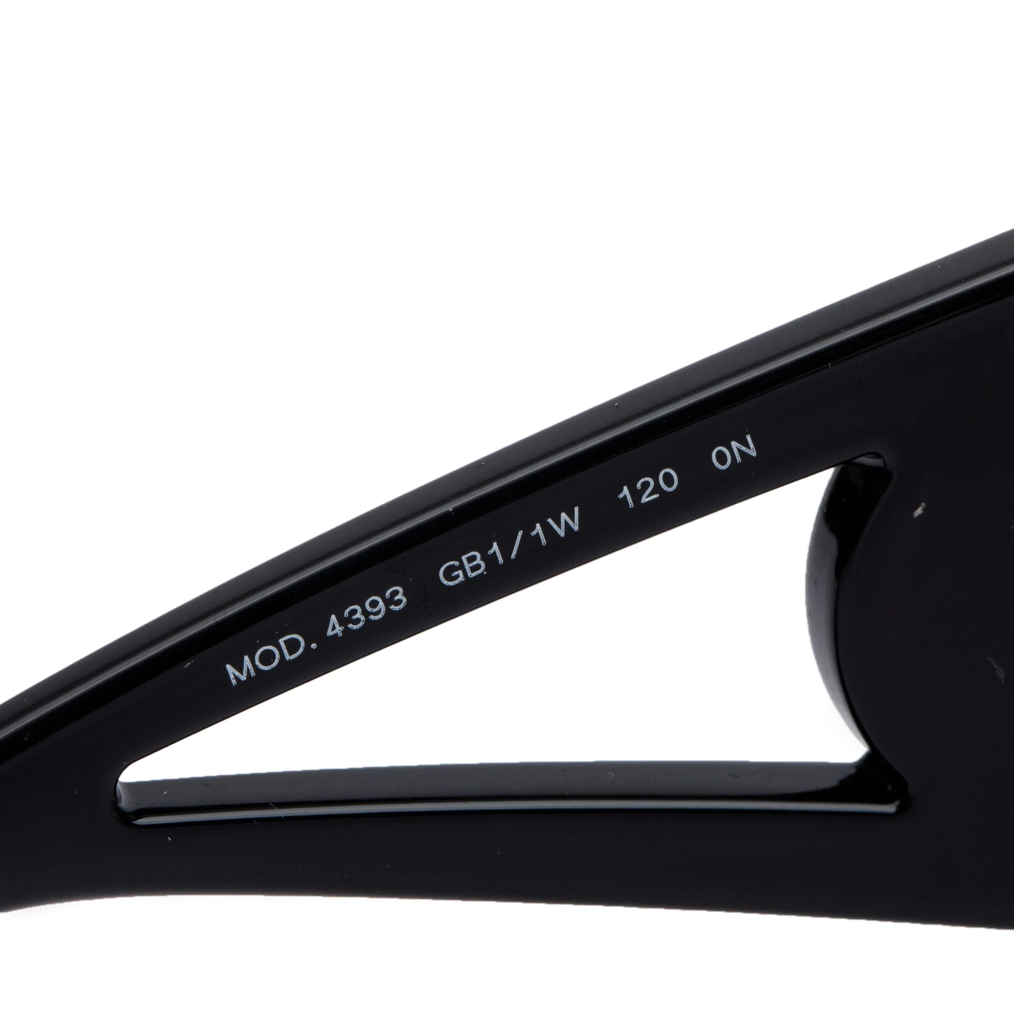 Versace 4393 Black Acetate Medusa Shield Sunglasses w/ Box & Case - Image 4