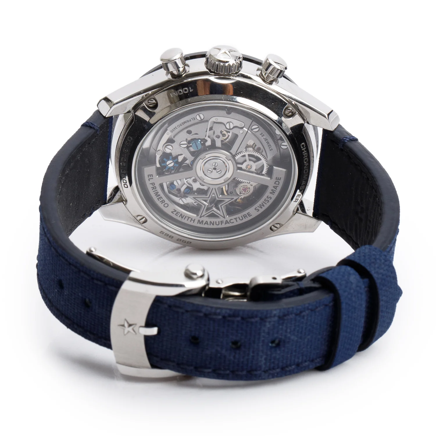 Zenith 2025 Stainless Steel Chronomaster Sport 41 MM Chronograph Automatic Watch White Dial w/ Box & Papers - Image 4