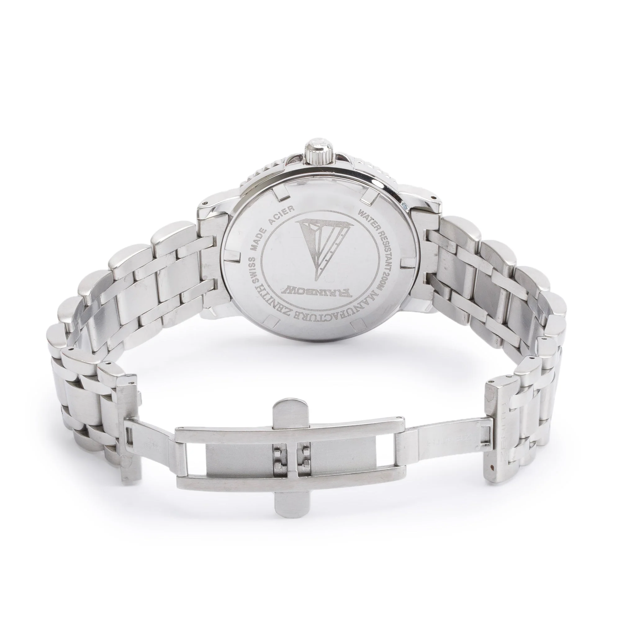 Zenith Stainless Steel Rainbow Elite 38 MM Automatic Watch w/ Box - Image 5